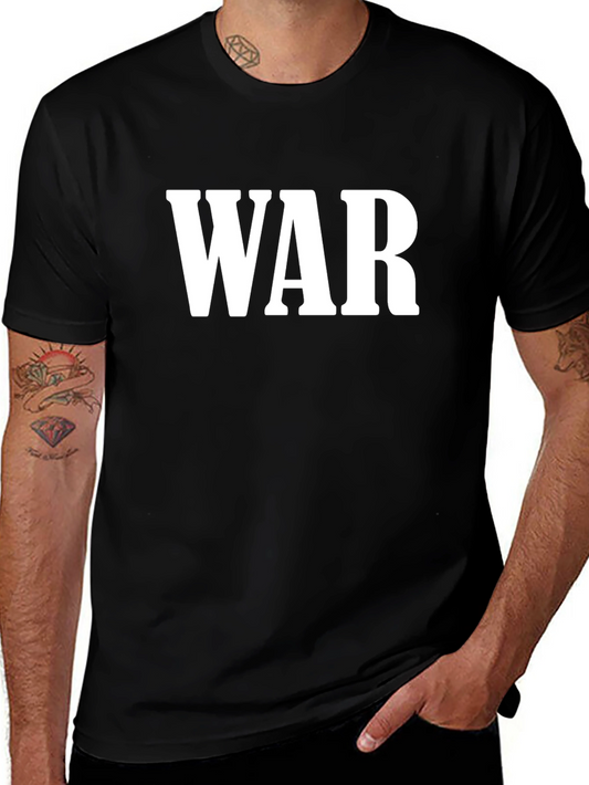WAR Graphic T-Shirt - Bold Statement Tee