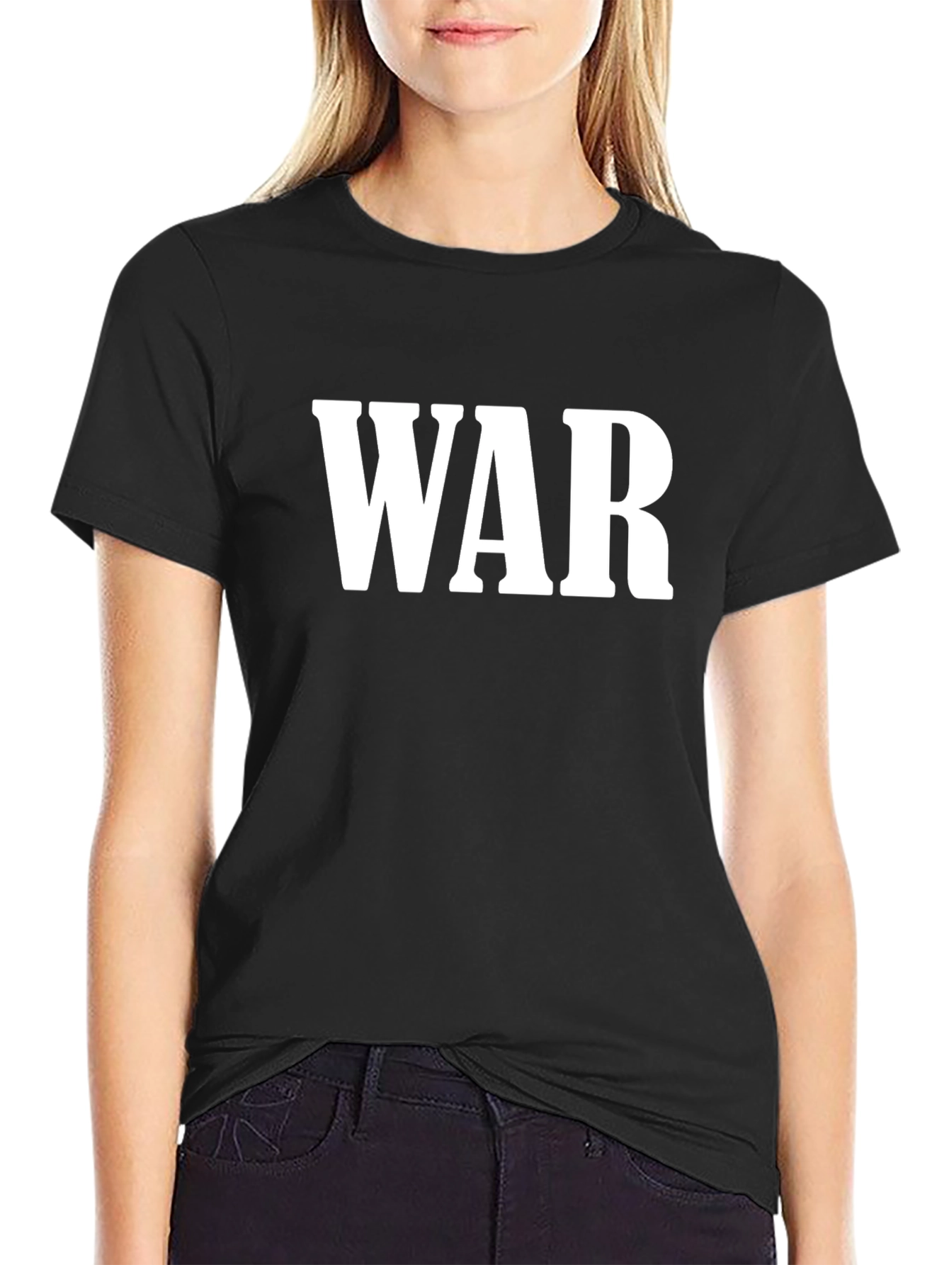 WAR Graphic T-Shirt - Bold Statement Tee
