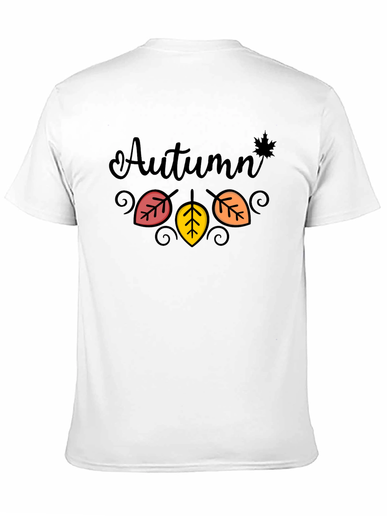 Autumn Leaves Graphic Tee - Seasonal Style