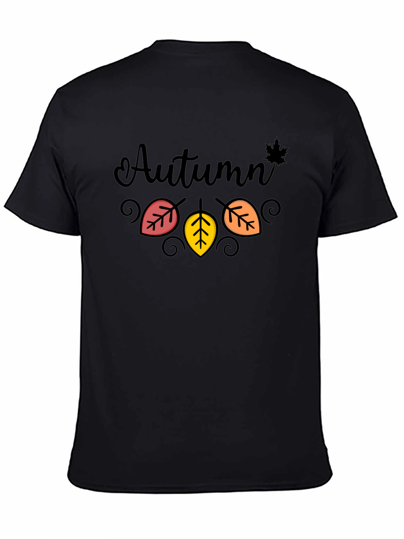 Autumn Leaves Graphic Tee - Seasonal Style