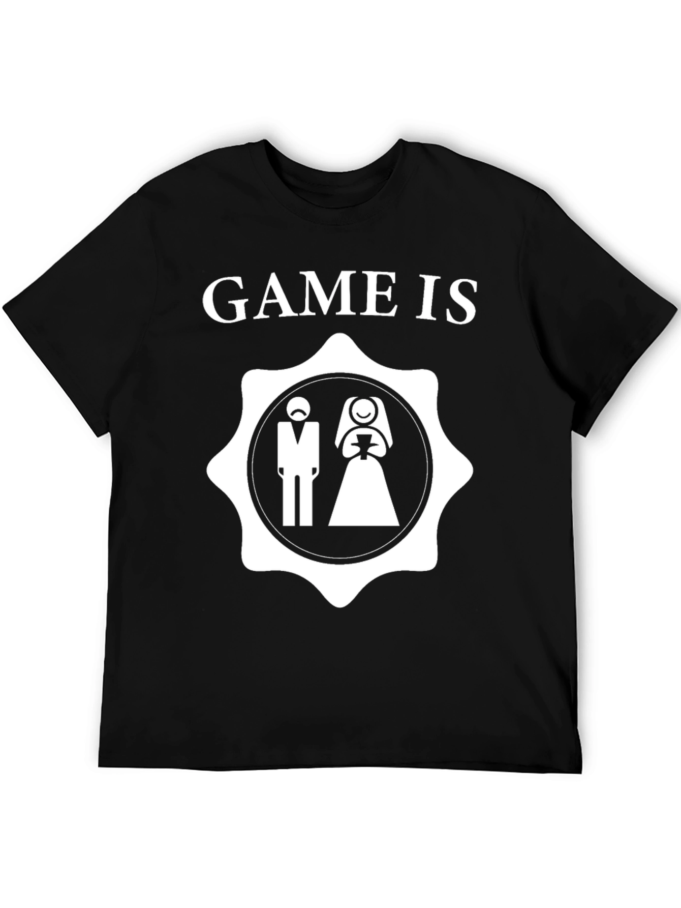 Game Is Over Groom and Bride T-Shirt