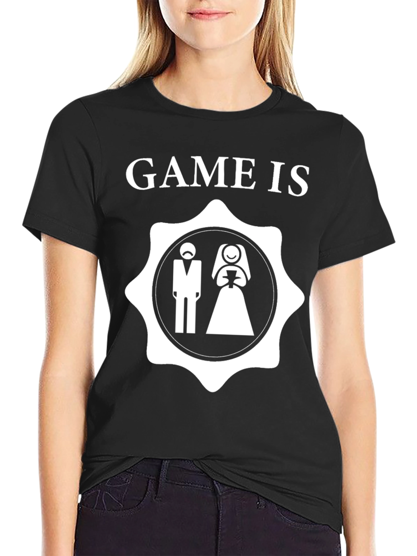 Game Is Over Groom and Bride T-Shirt