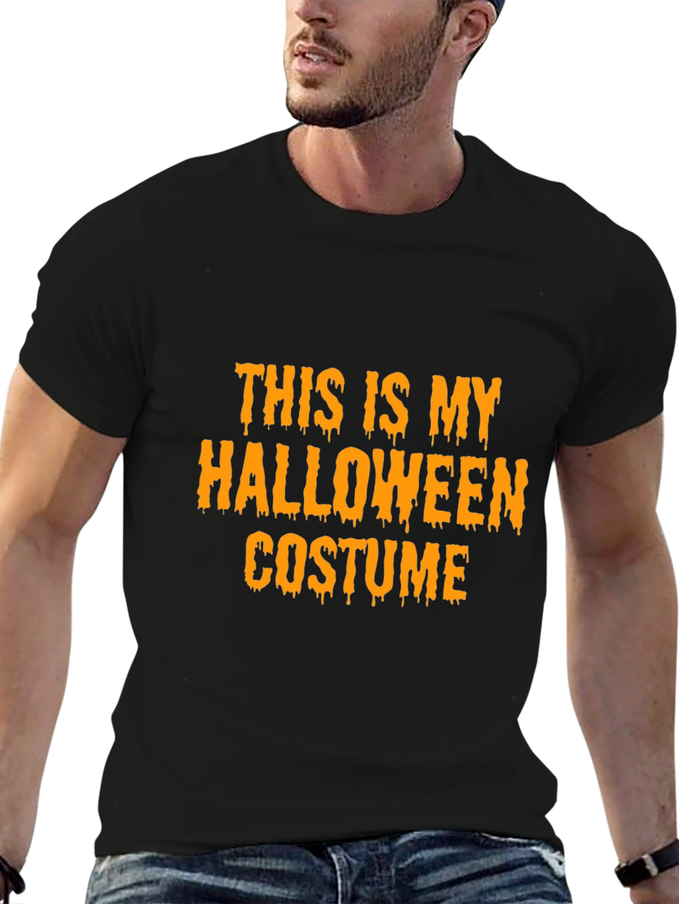 Halloween Costume Tee - This Is My Costume Shirt