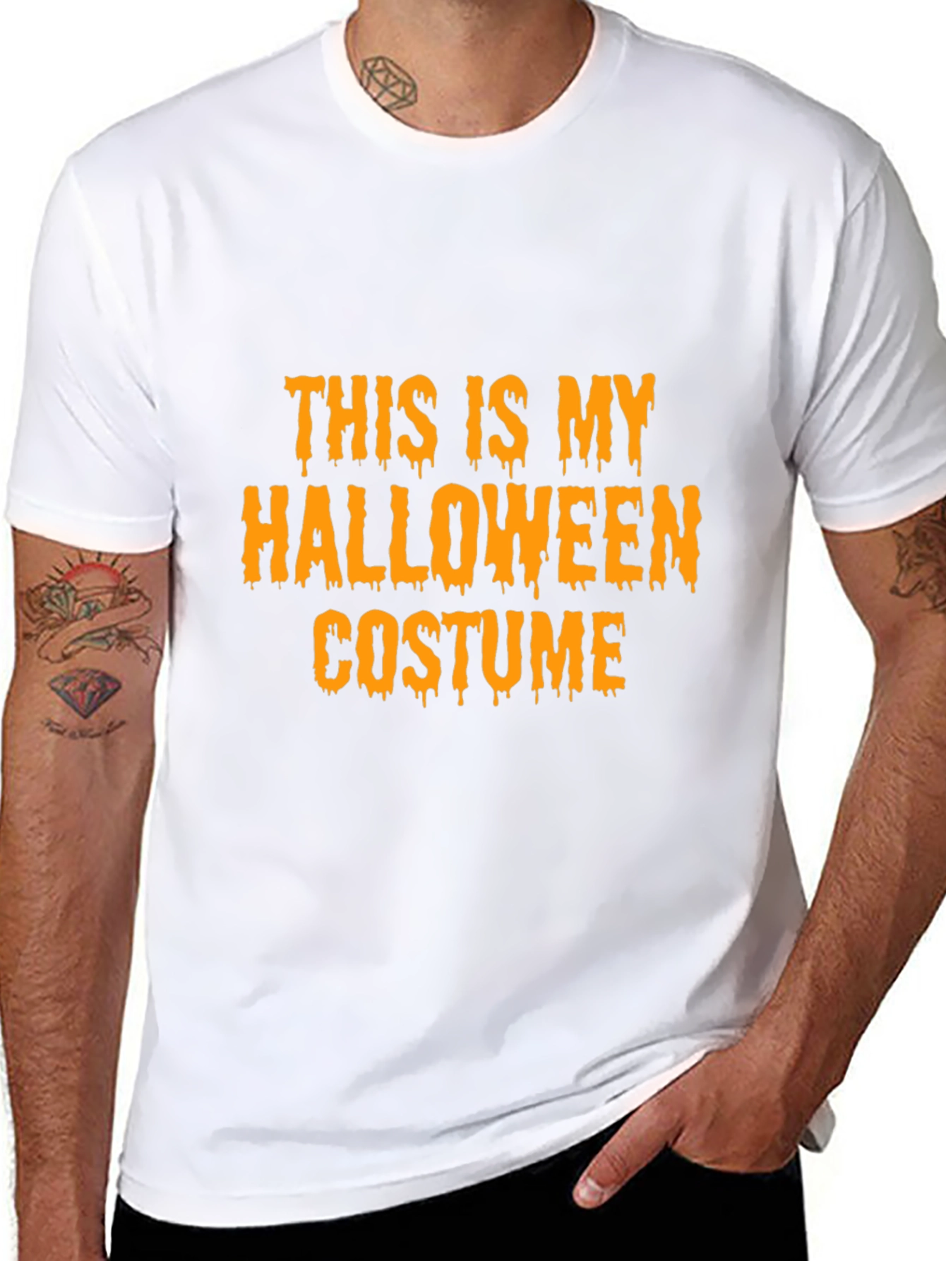 Halloween Costume Tee - This Is My Costume Shirt