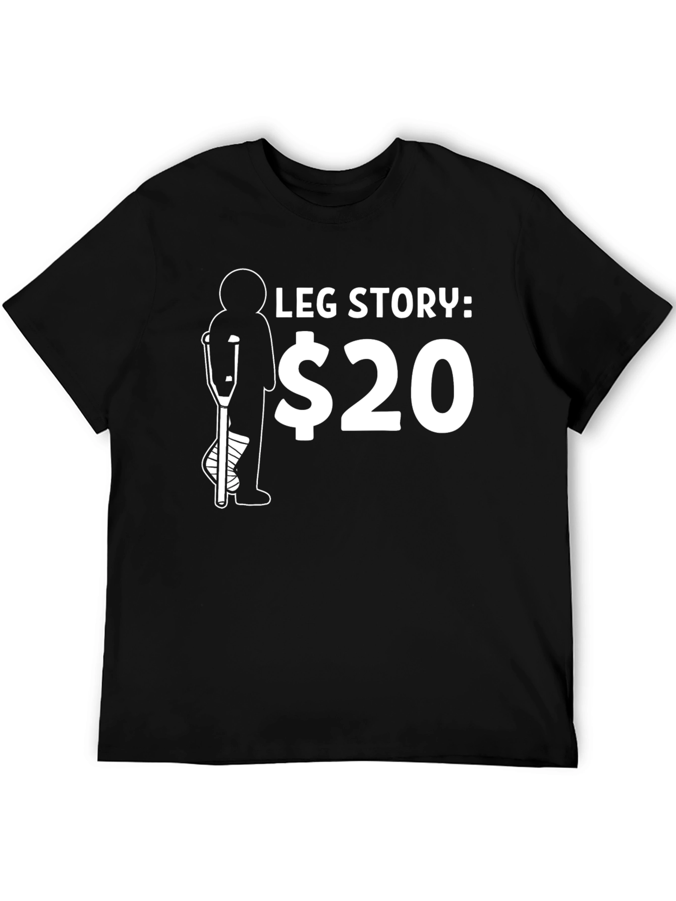 Leg Story $20 Graphic T-Shirt