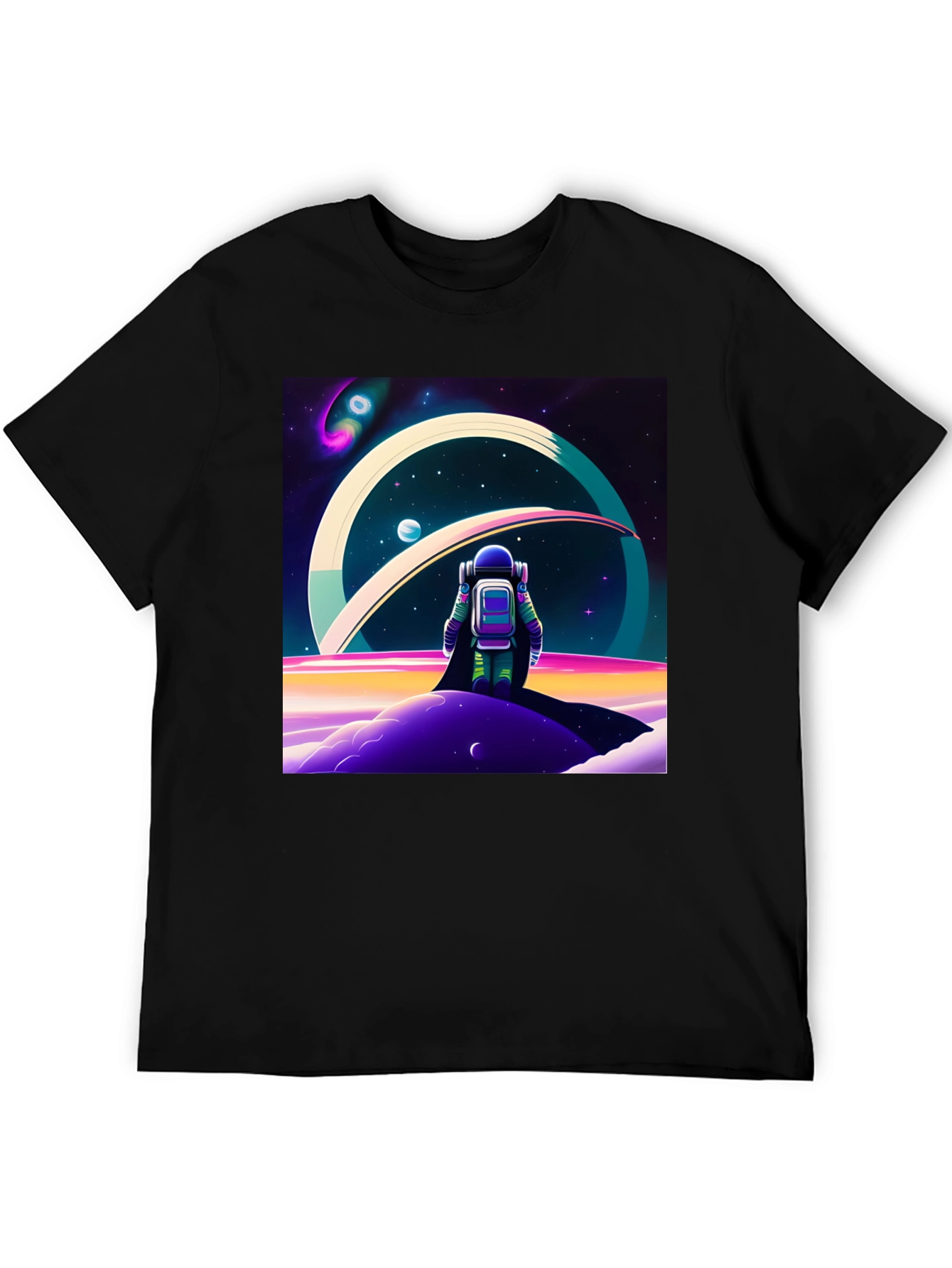Astronaut Outer Space T-Shirt - Graphic Tee