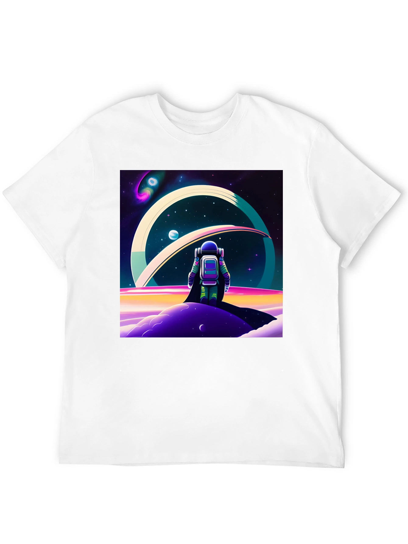 Astronaut Outer Space T-Shirt - Graphic Tee