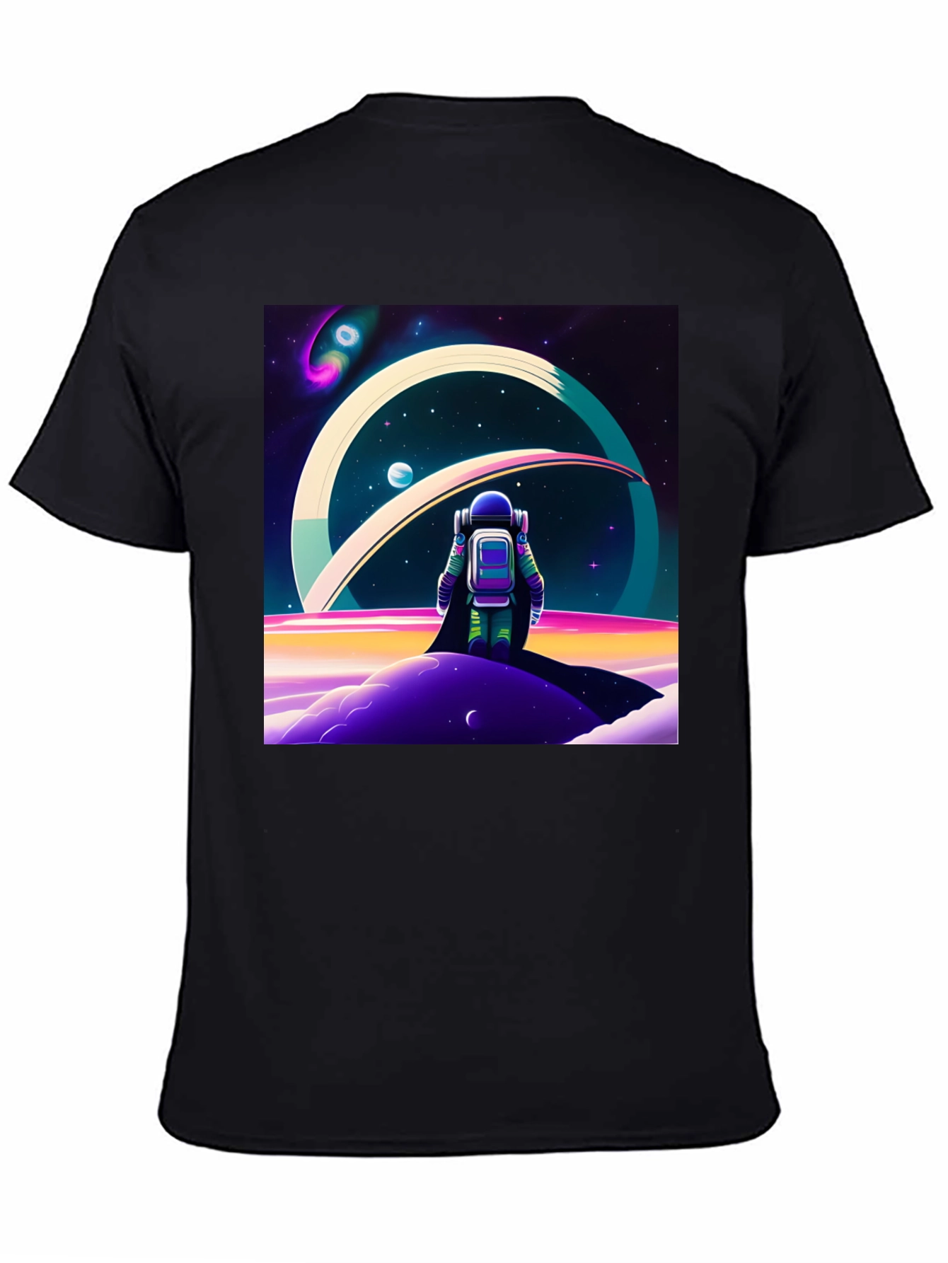 Astronaut Outer Space T-Shirt - Graphic Tee