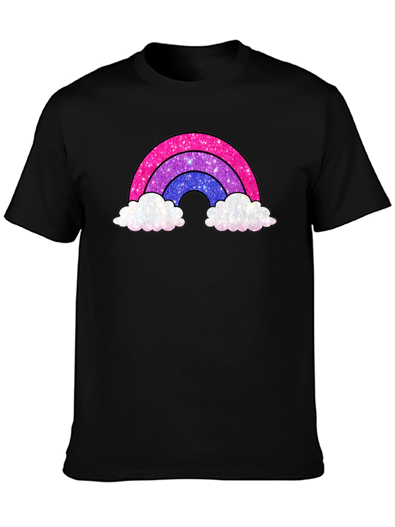 Bisexual Pride Rainbow Graphic T-Shirt