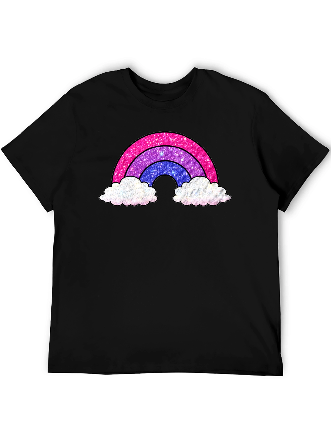 Bisexual Pride Rainbow Graphic T-Shirt