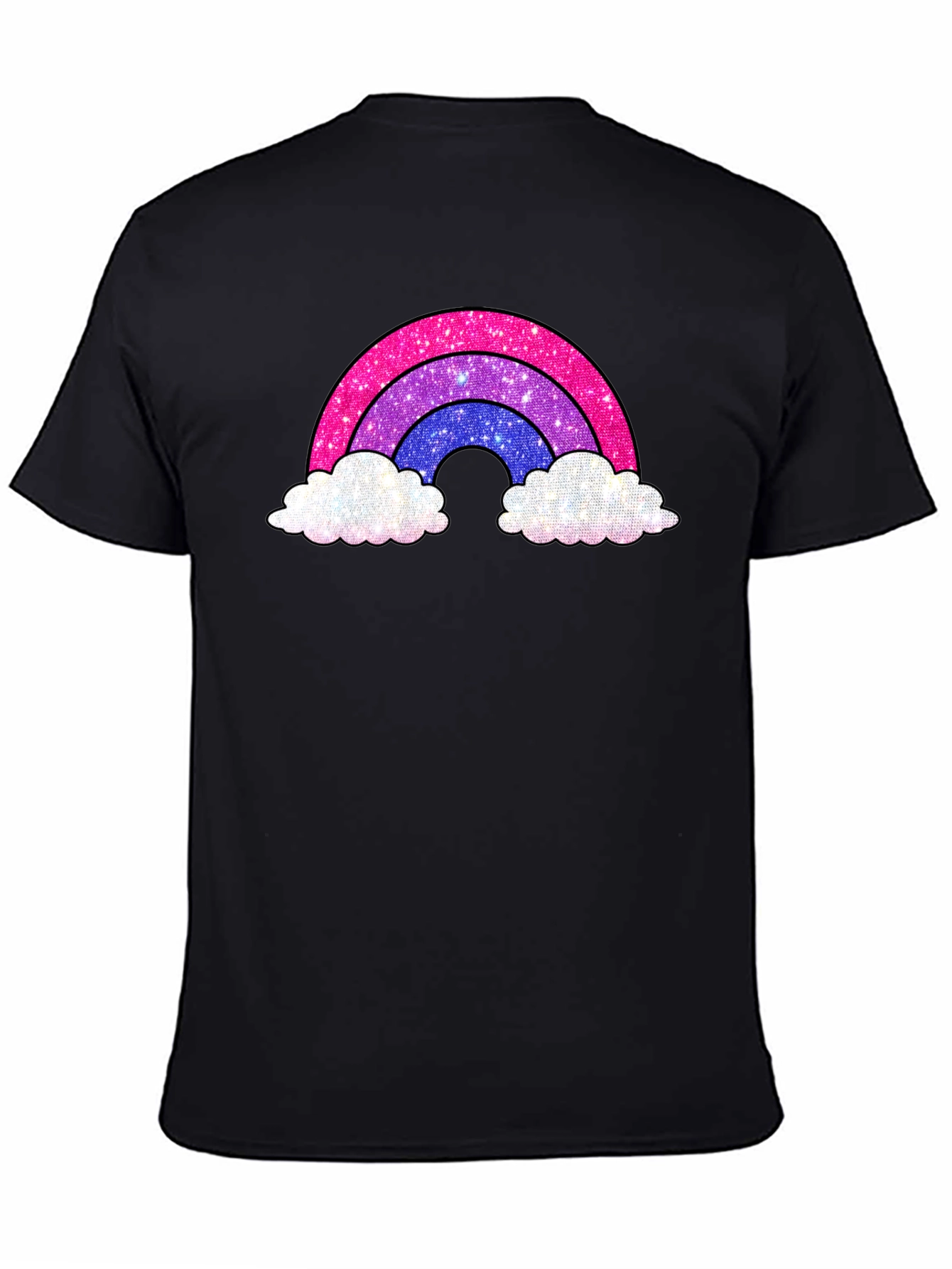 Bisexual Pride Rainbow Graphic T-Shirt