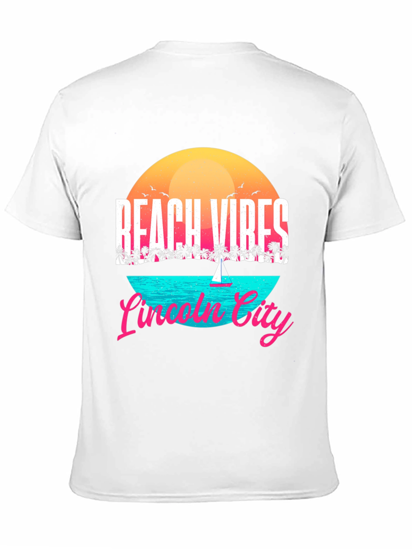 Beach Vibes Lincoln City T-Shirt