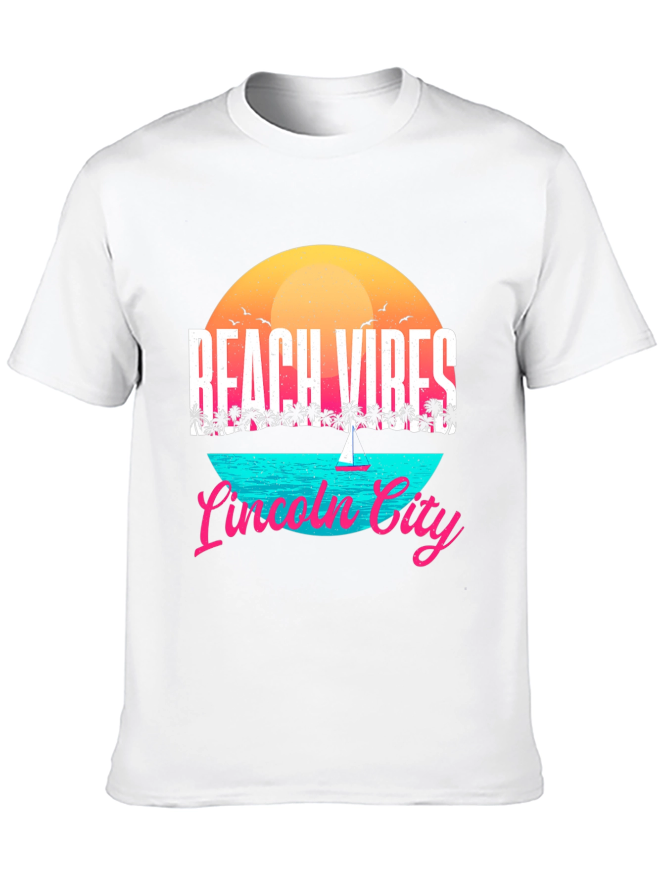 Beach Vibes Lincoln City T-Shirt