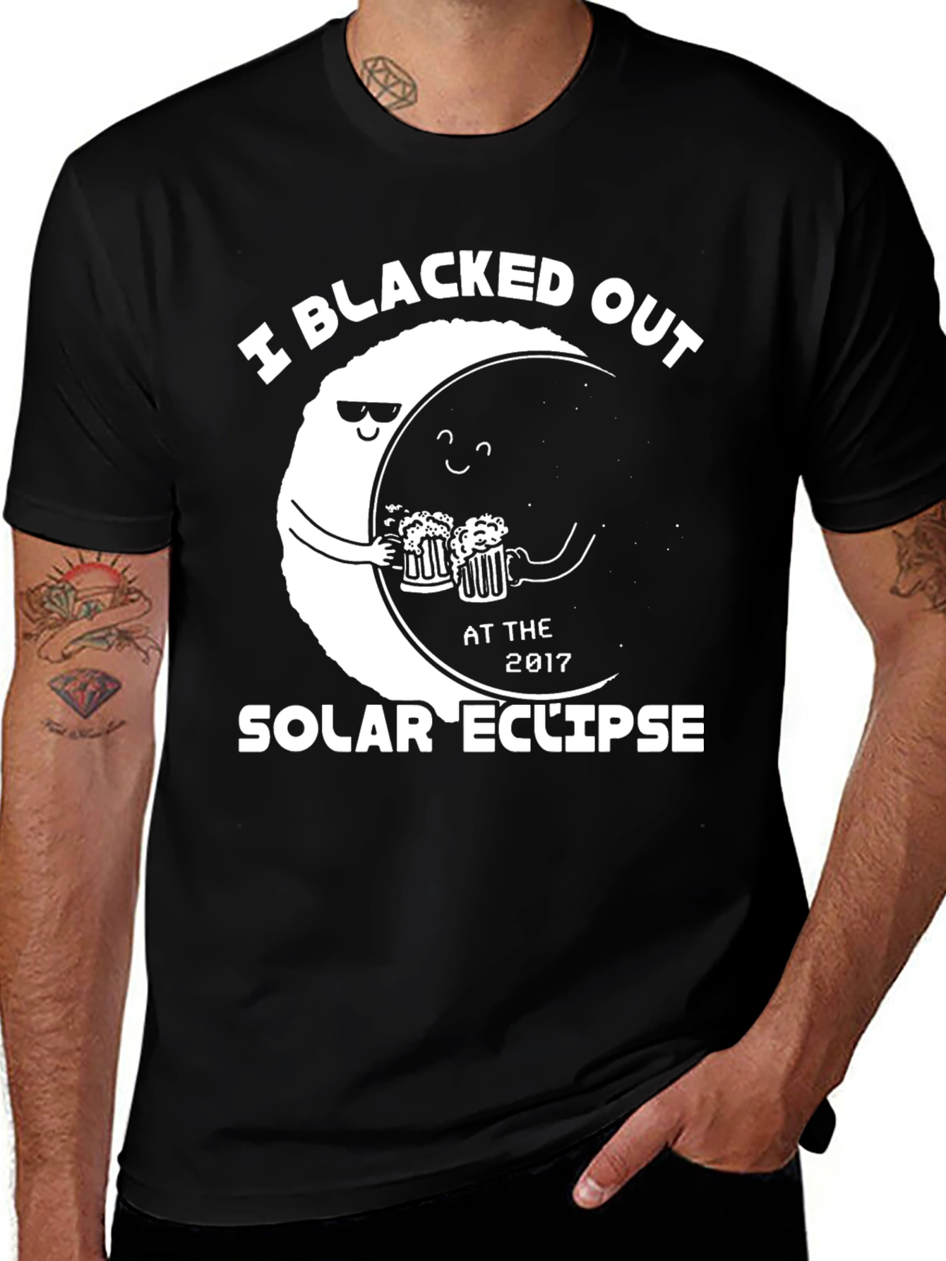 I Blacked Out at The Solar Eclipse T-Shirt
