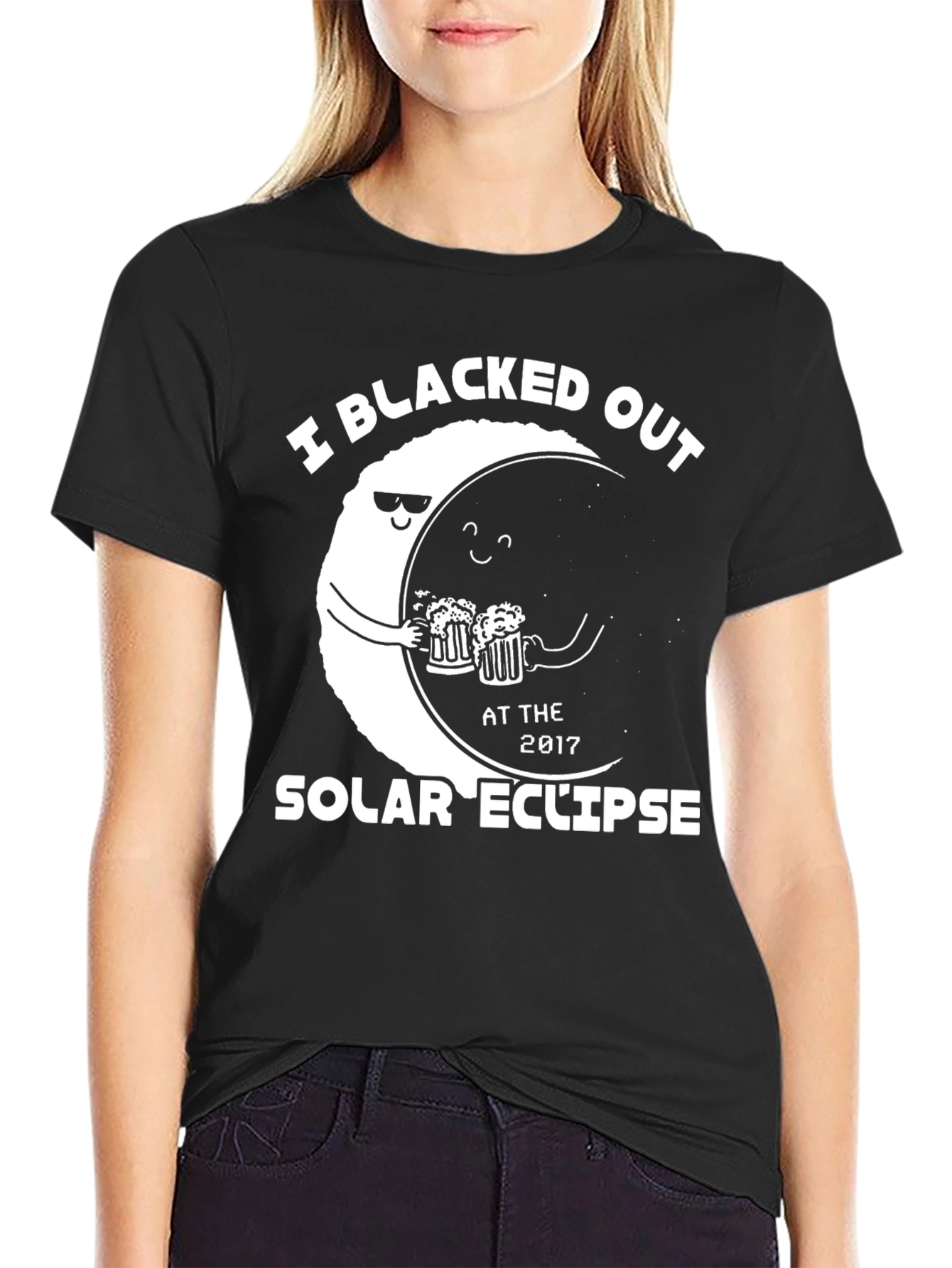 I Blacked Out at The Solar Eclipse T-Shirt