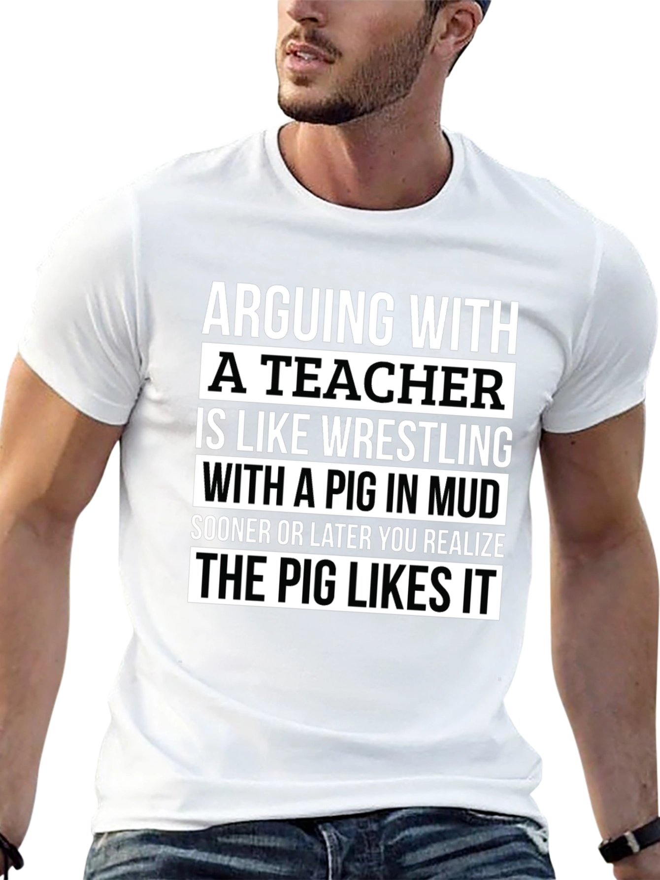 Arguing with a Teacher Funny T-Shirt