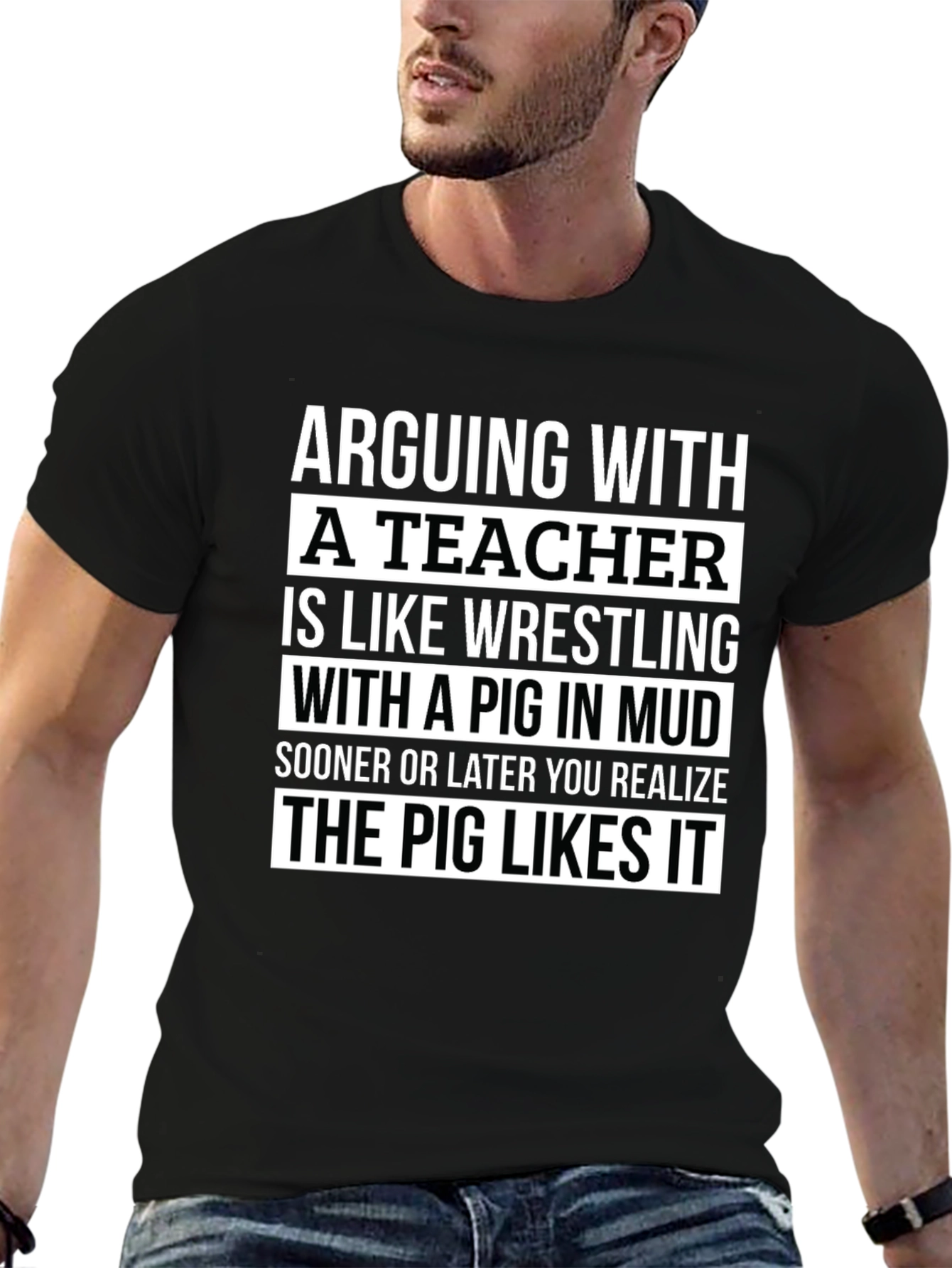 Arguing with a Teacher Funny T-Shirt