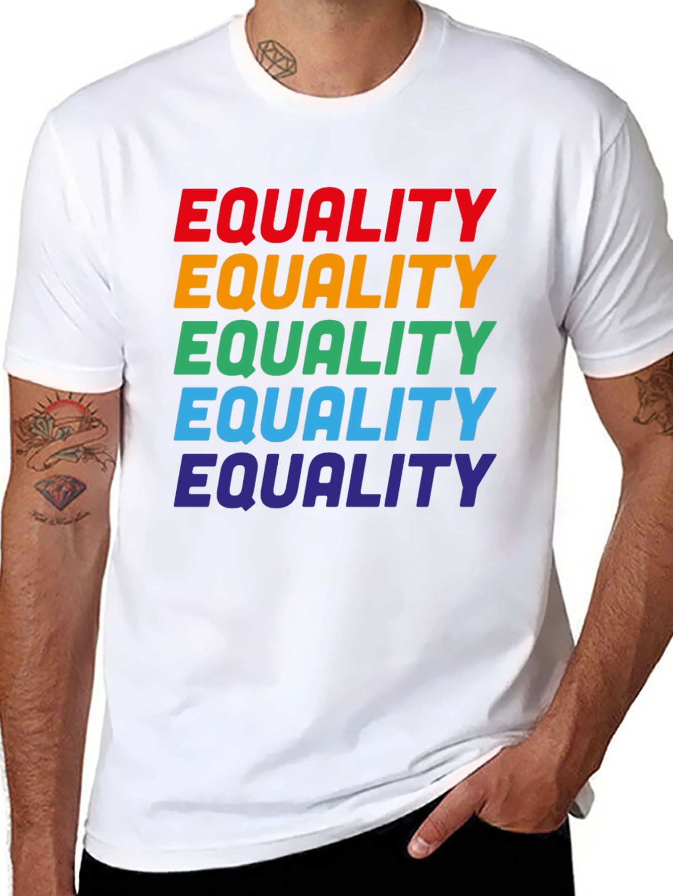 Equality Rainbow Pride T-Shirt