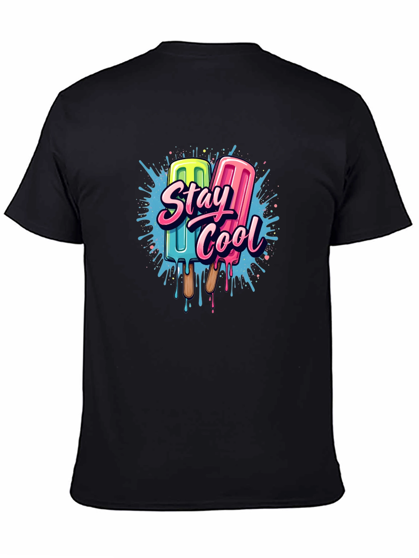 Stay Cool Popsicle Graphic T-Shirt