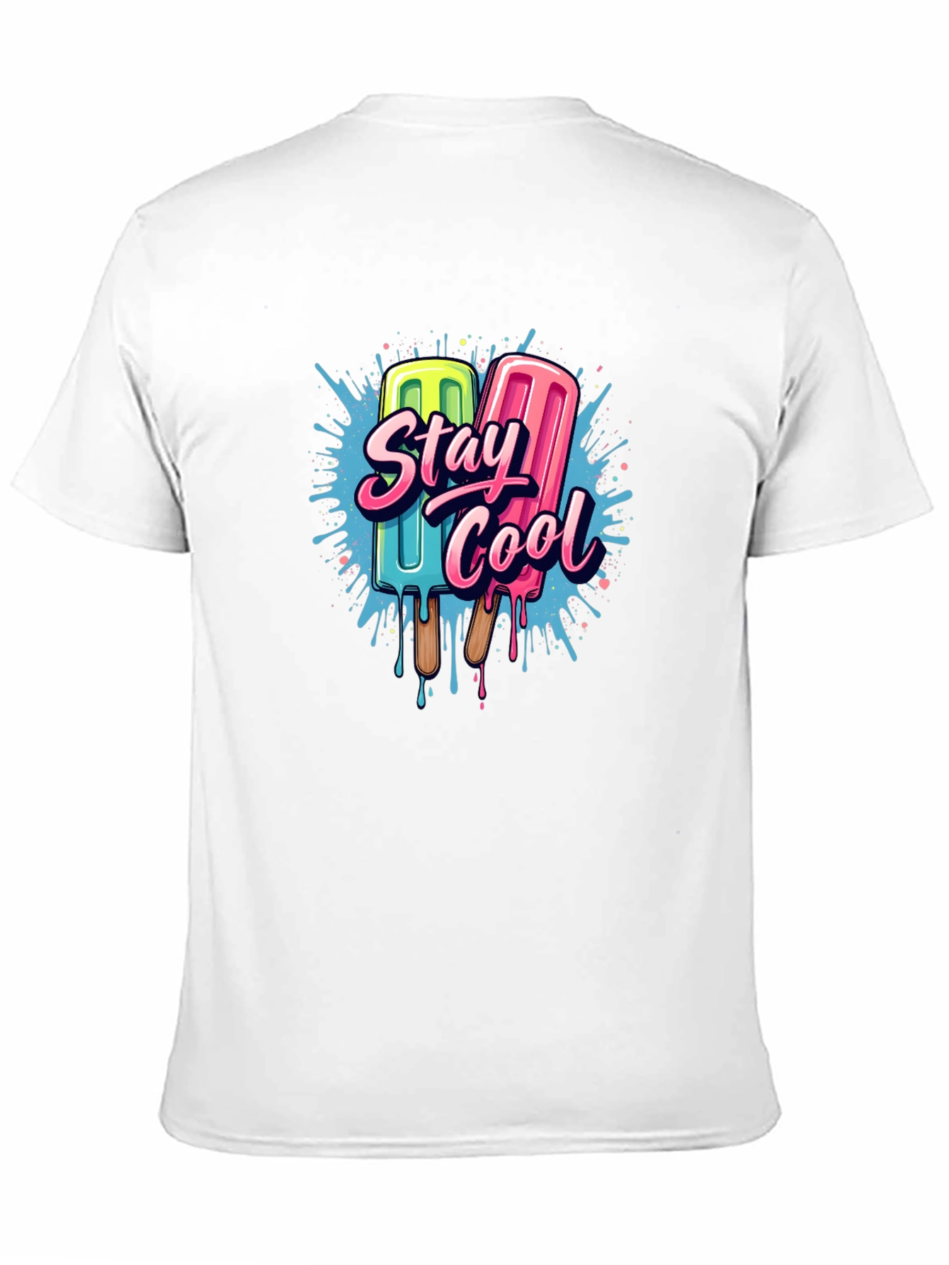 Stay Cool Popsicle Graphic T-Shirt