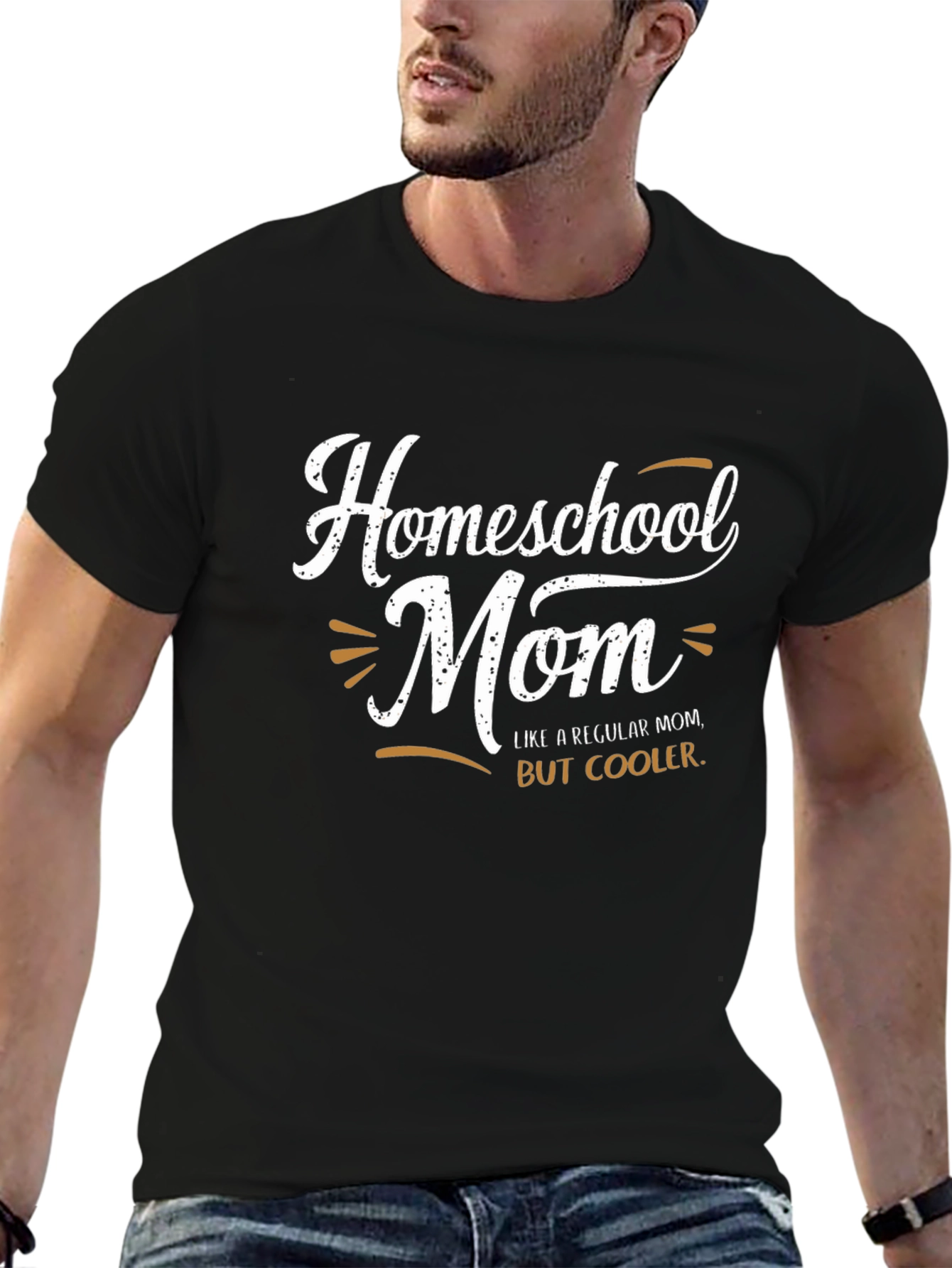 Homeschool Mom T-Shirt: Like A Regular Mom But Cooler!