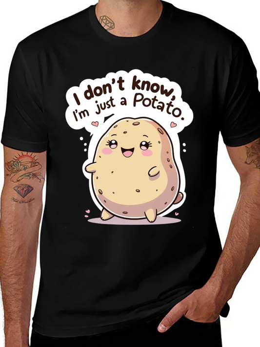 Funny Potato Graphic T-Shirt