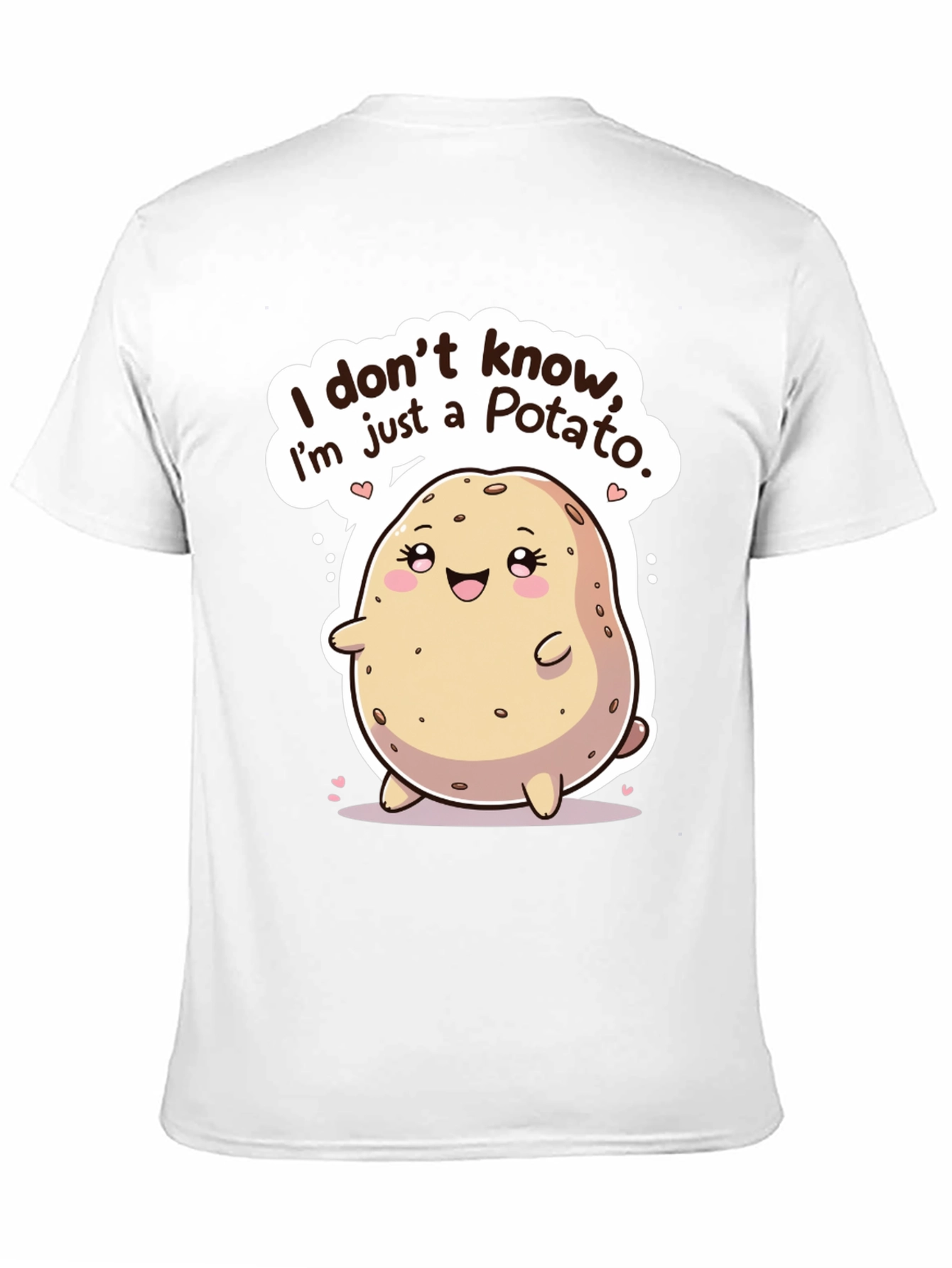 Funny Potato Graphic T-Shirt