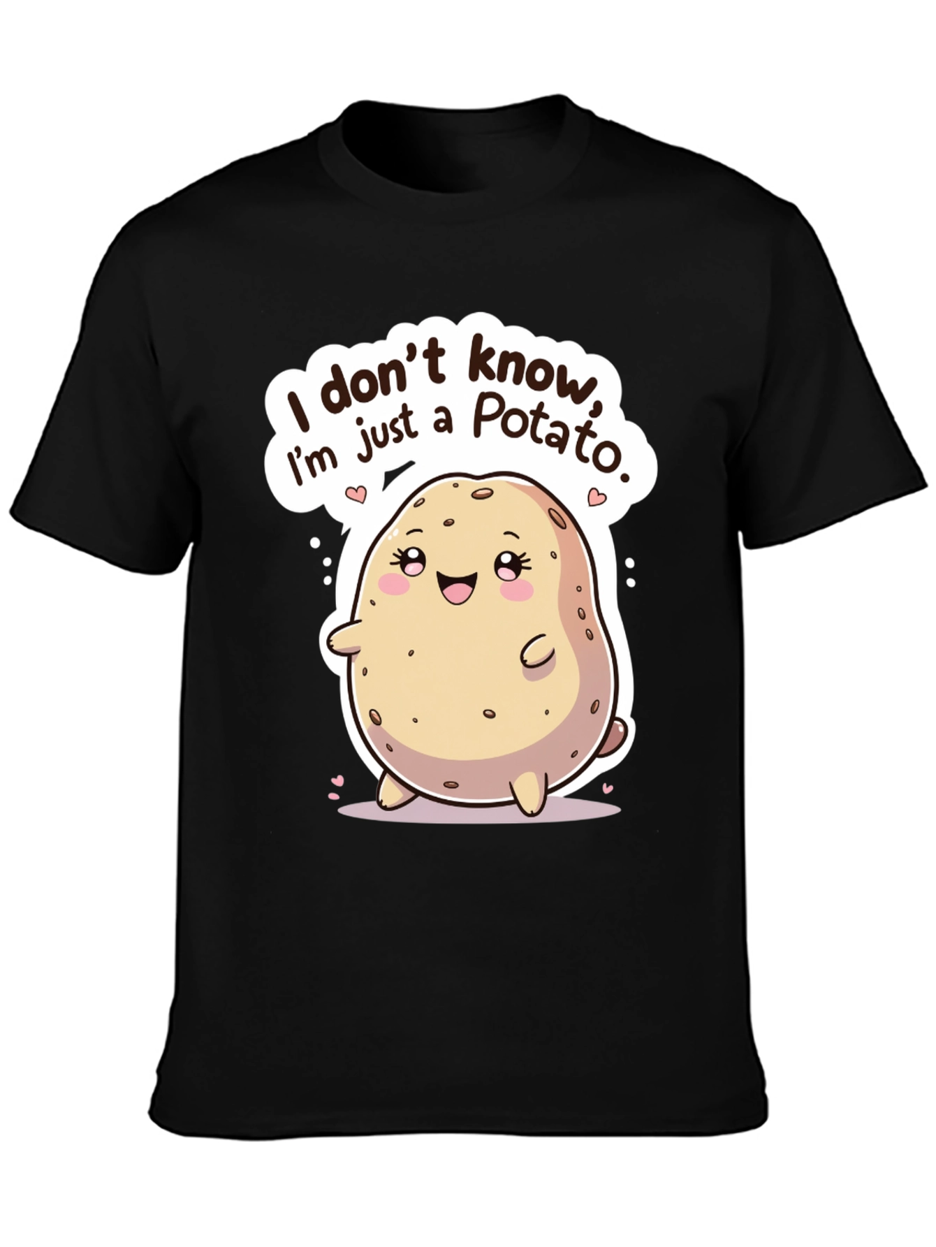 Funny Potato Graphic T-Shirt