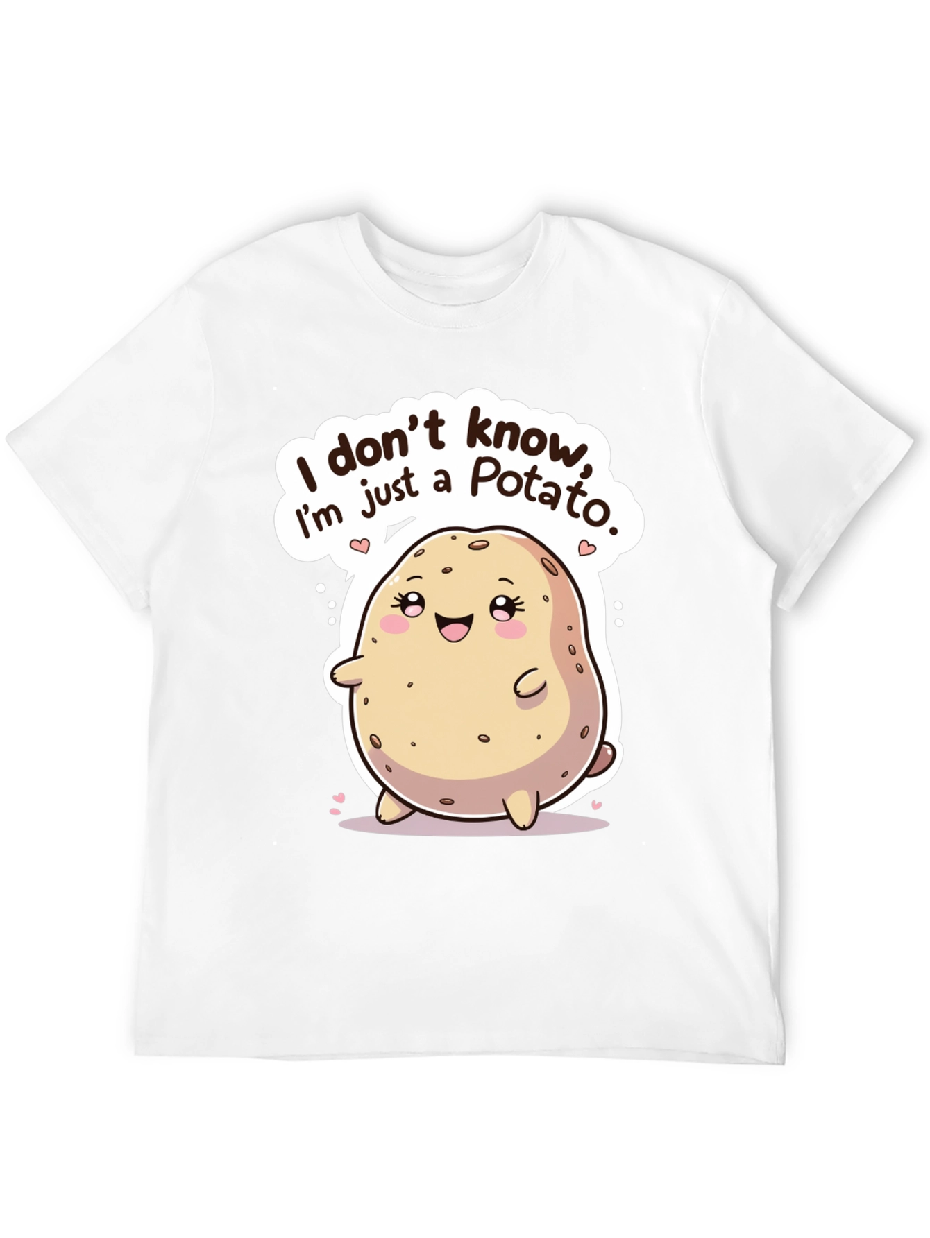 Funny Potato Graphic T-Shirt