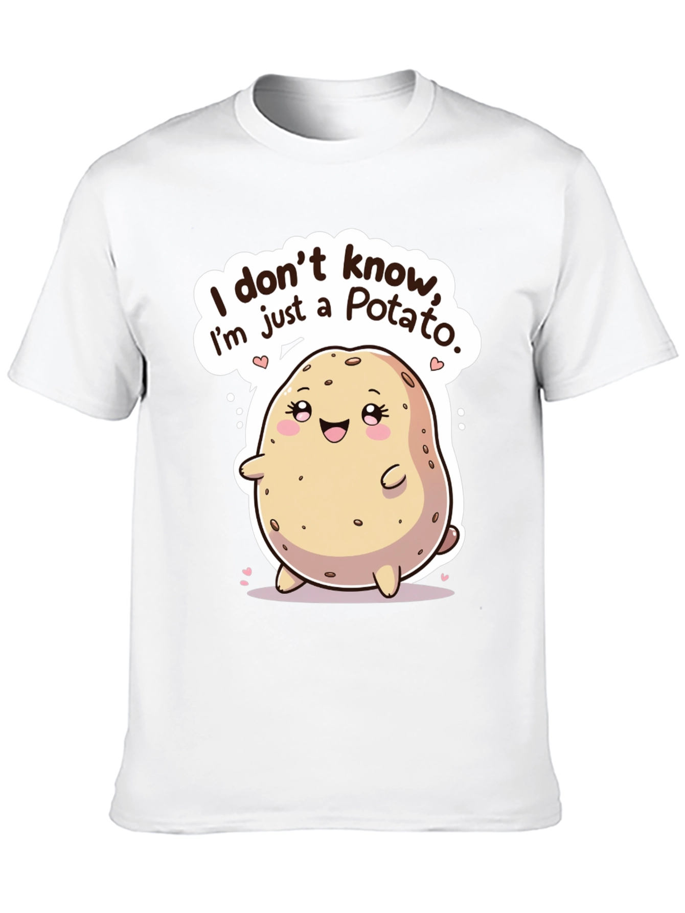 Funny Potato Graphic T-Shirt