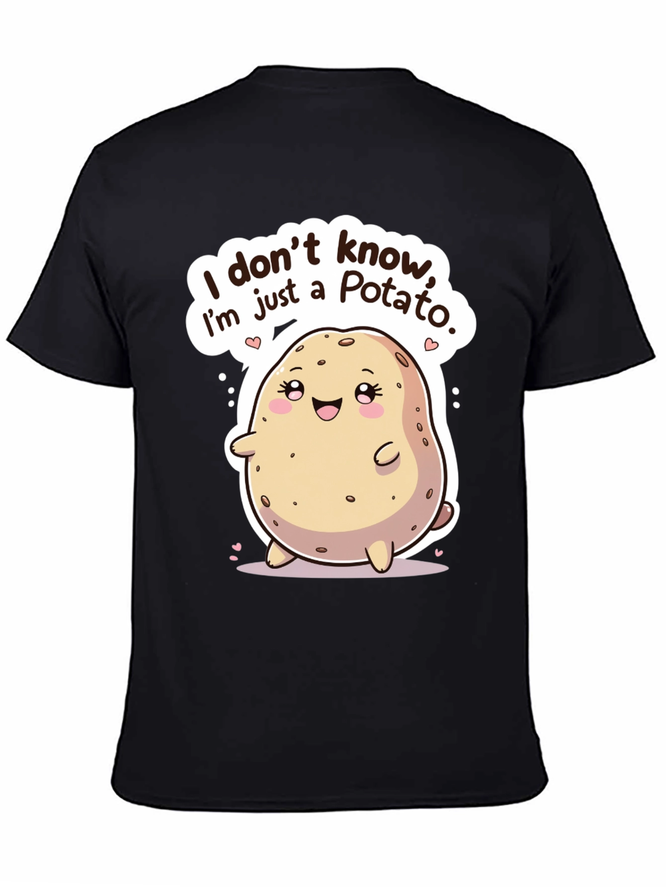 Funny Potato Graphic T-Shirt