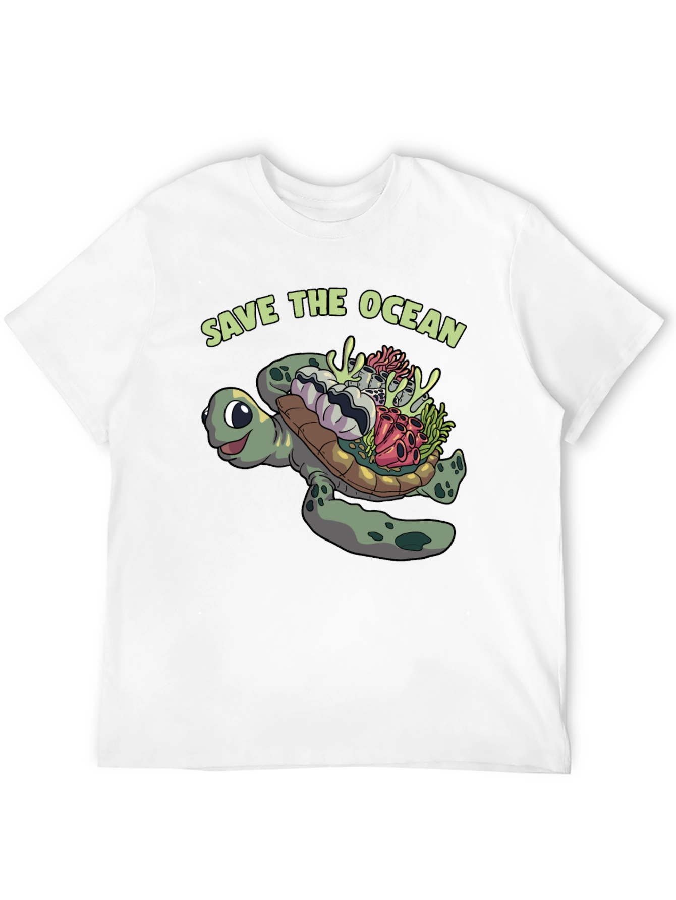 Save the Ocean Turtle Graphic Tee