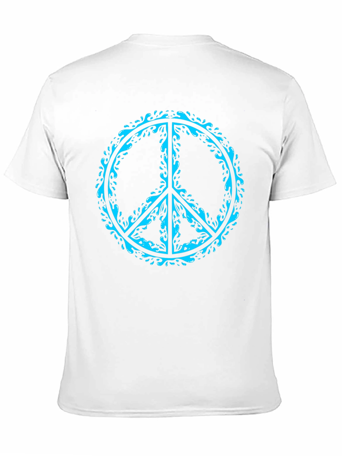 Peace Sign Graphic Tee - Stylish Black T-Shirt