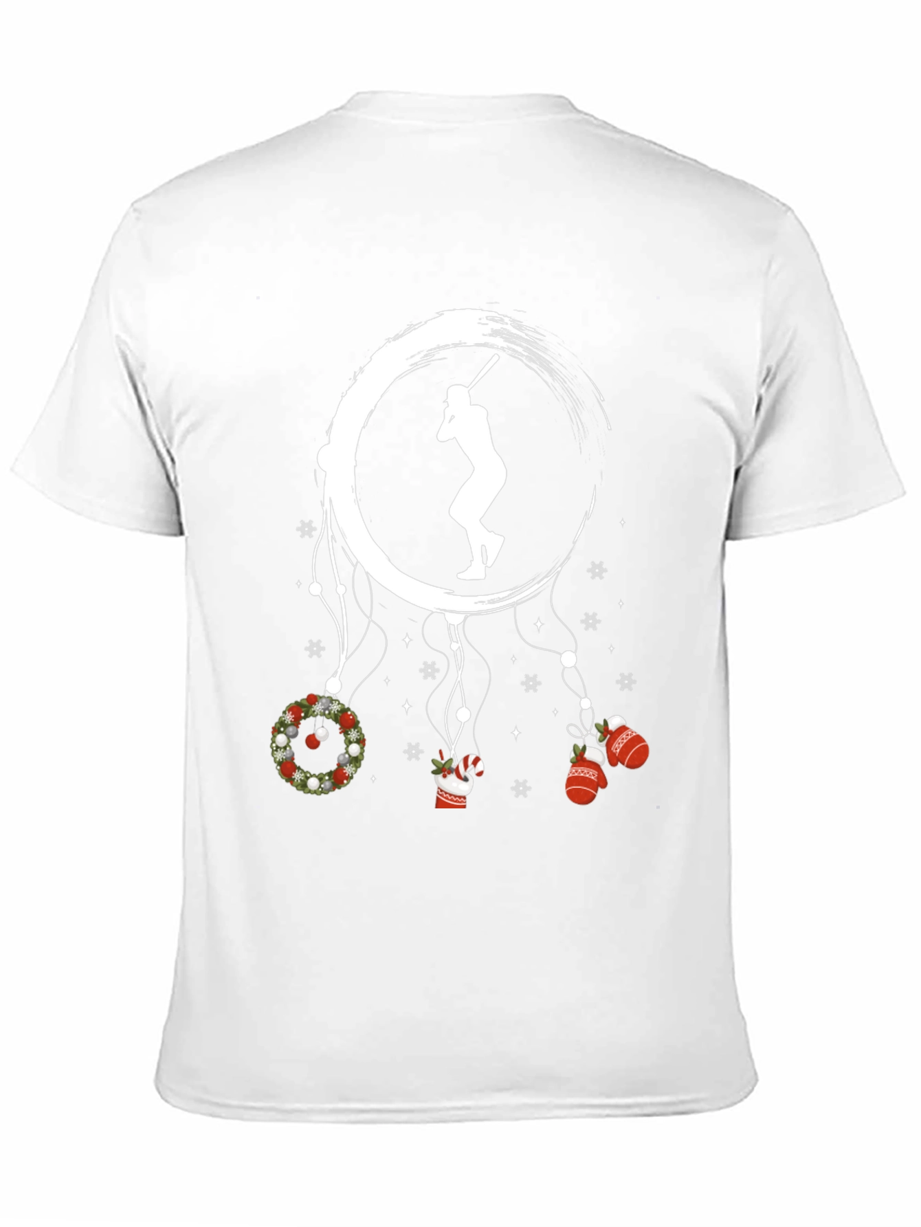 Baseball Christmas Dreamcatcher T-Shirt