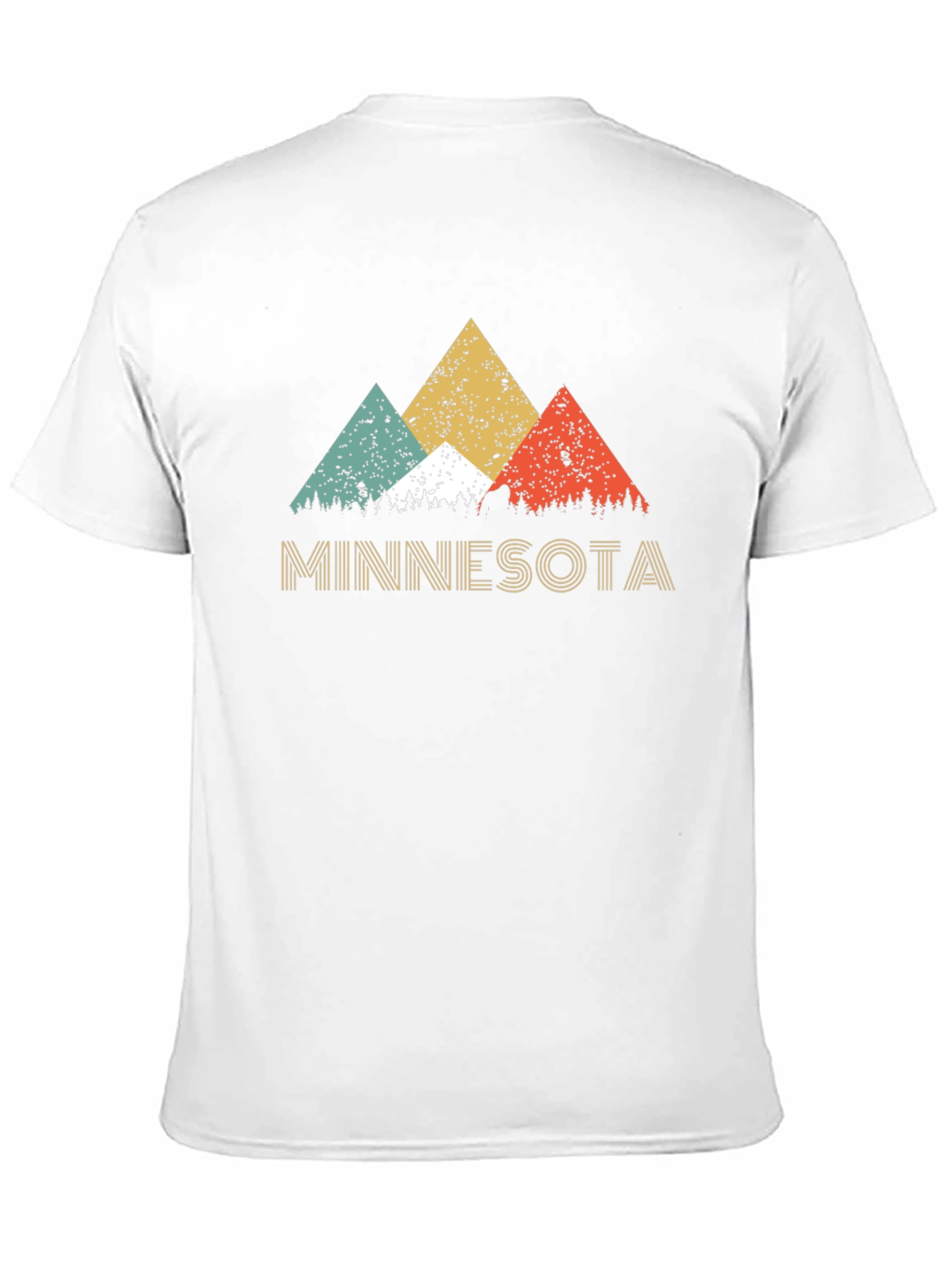 Minnesota Retro Mountains Graphic T-Shirt