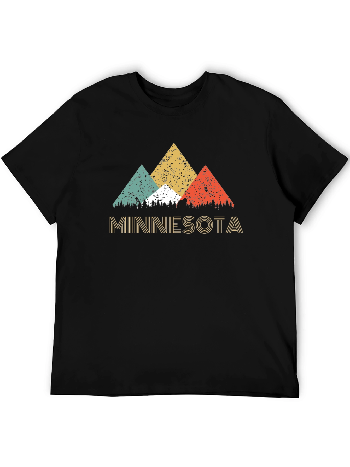 Minnesota Retro Mountains Graphic T-Shirt