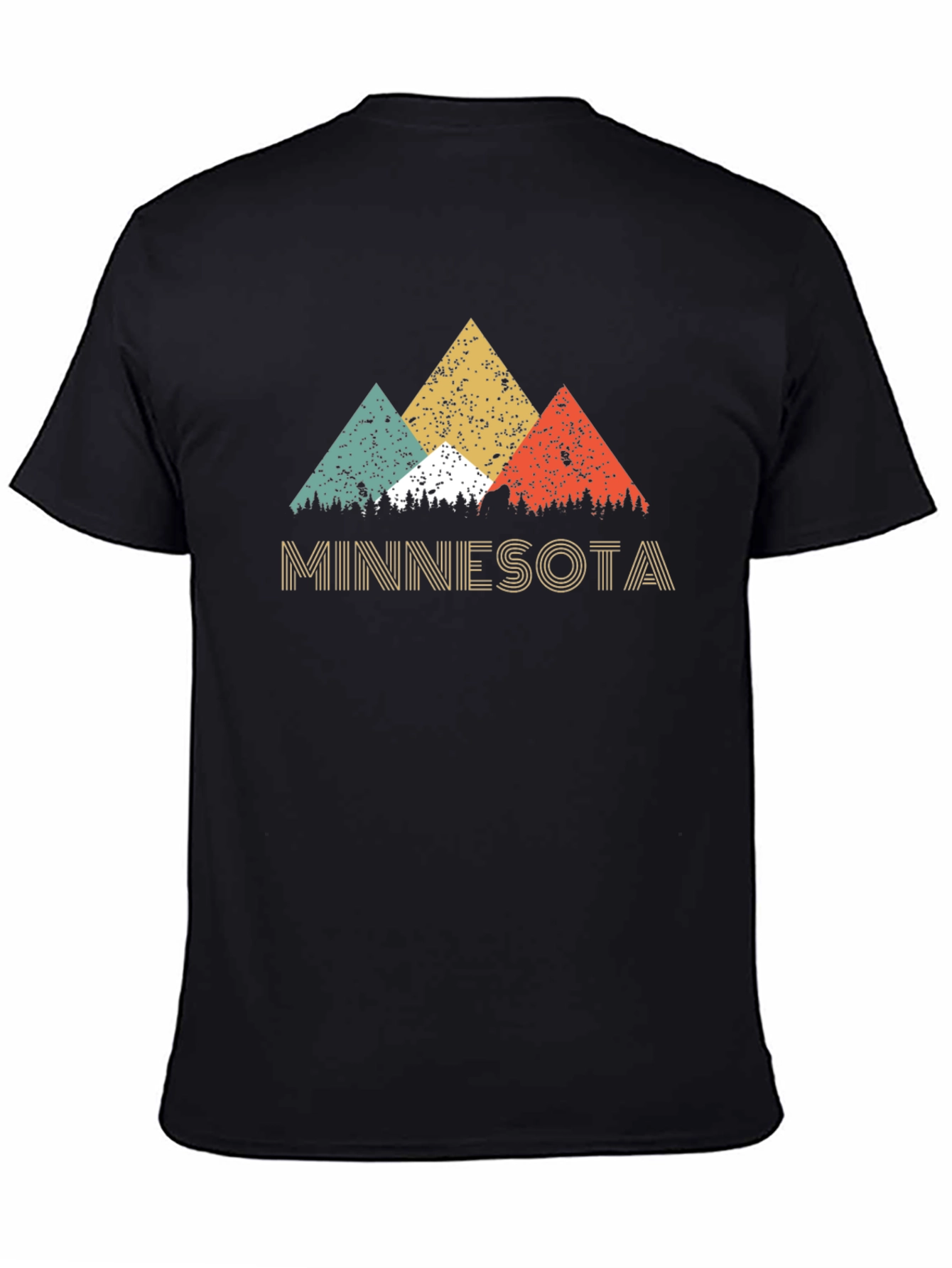 Minnesota Retro Mountains Graphic T-Shirt
