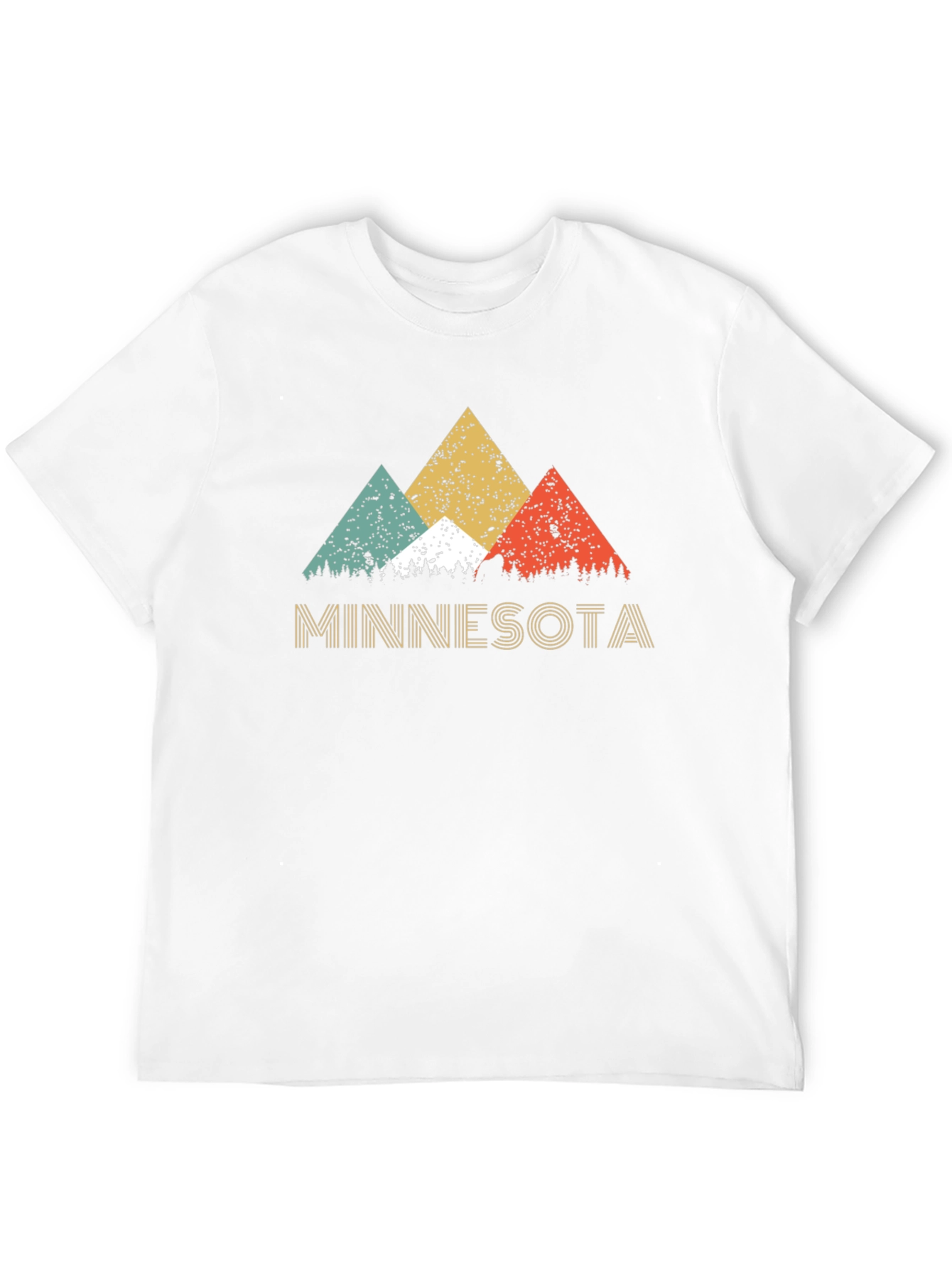 Minnesota Retro Mountains Graphic T-Shirt