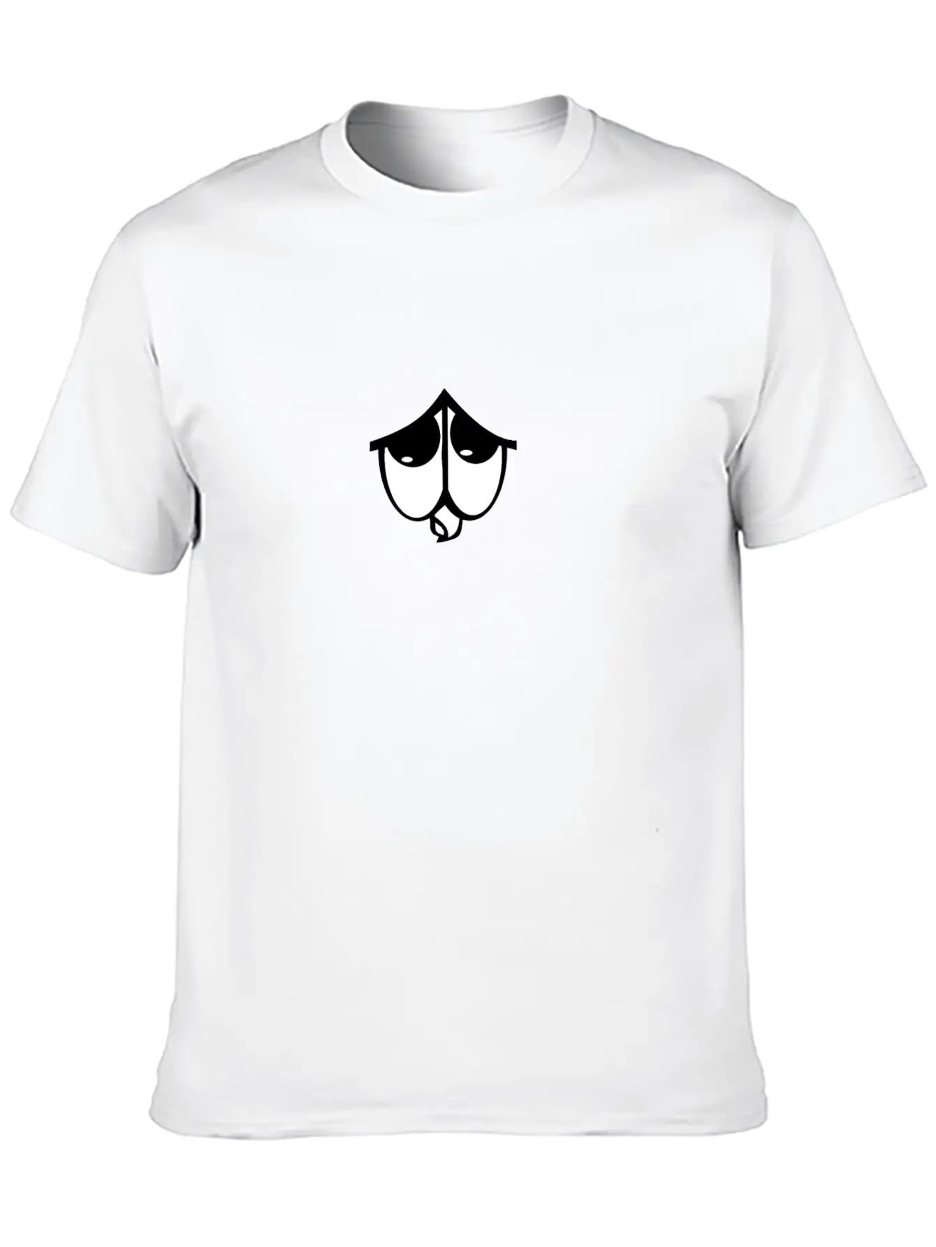 Sad Bird Unisex Casual T-Shirt – Clean Design For Daily Comfort