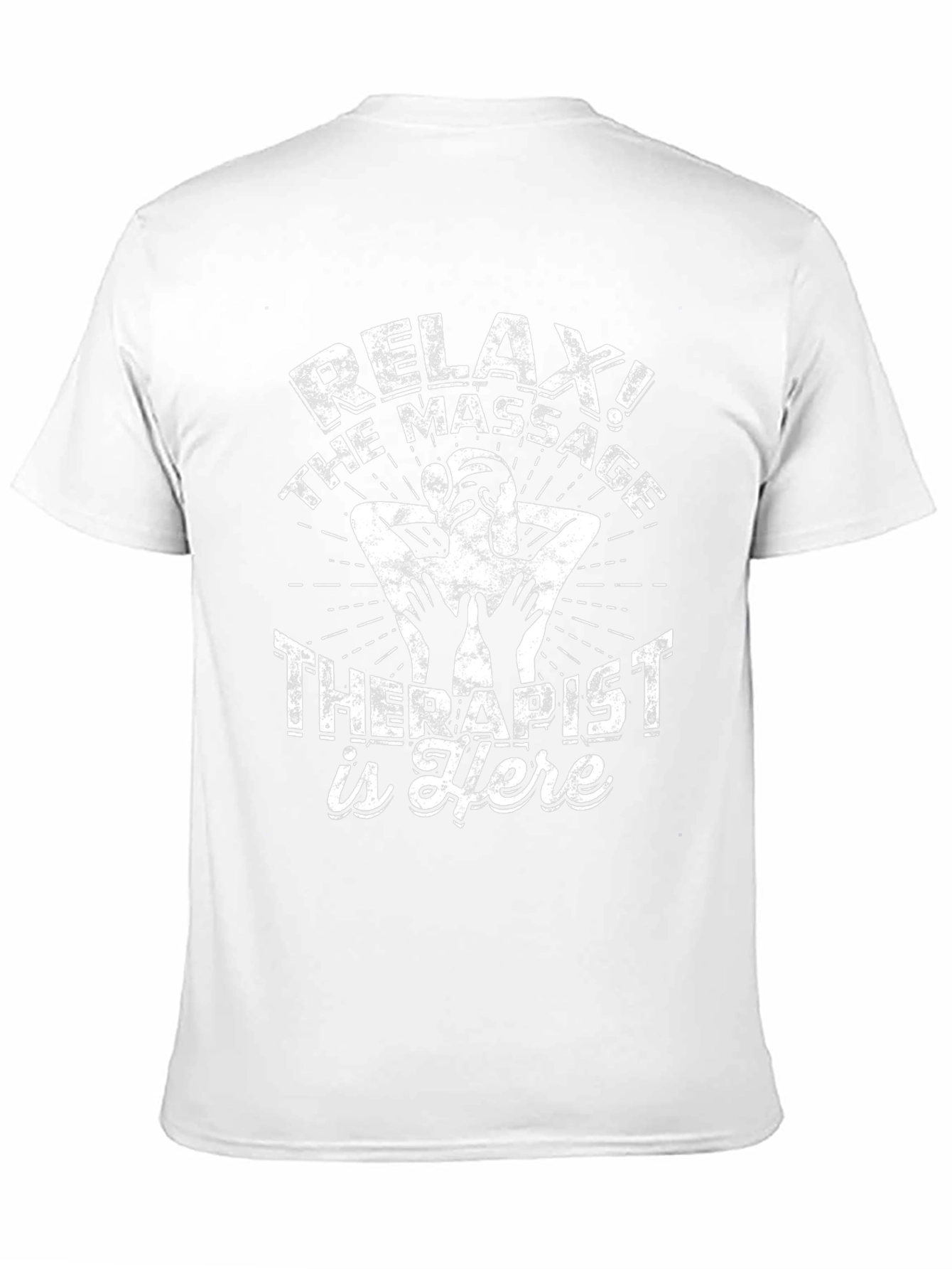 Relax Massage Therapist Tee - Black