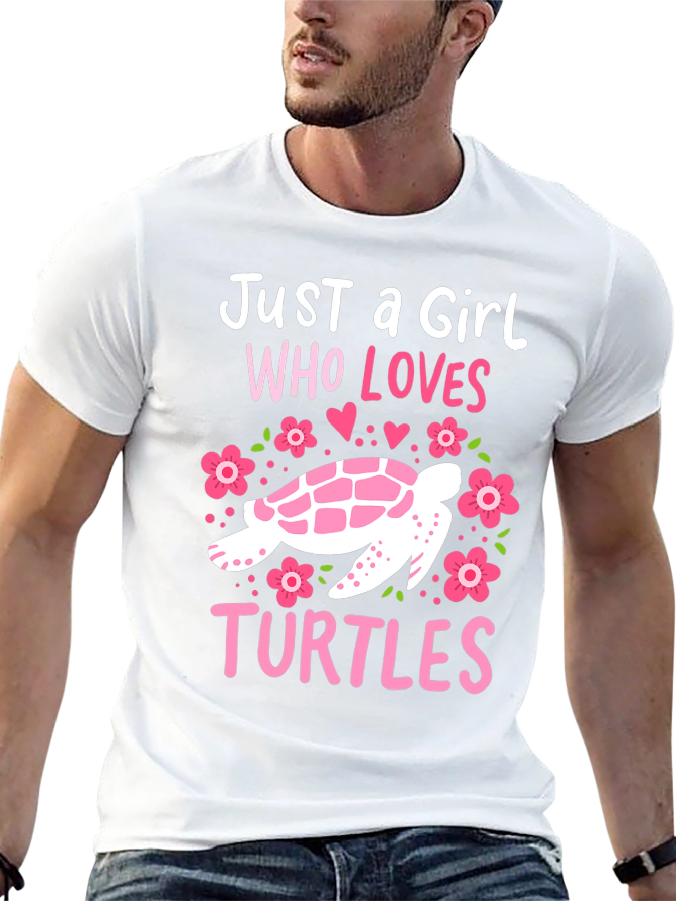 Girl Who Loves Turtles T-Shirt