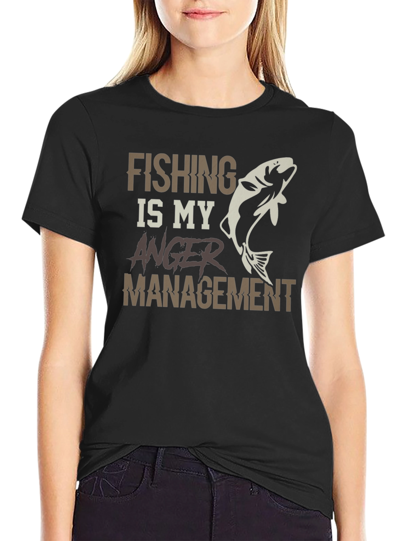 Fishing Is My Anger Management T-Shirt