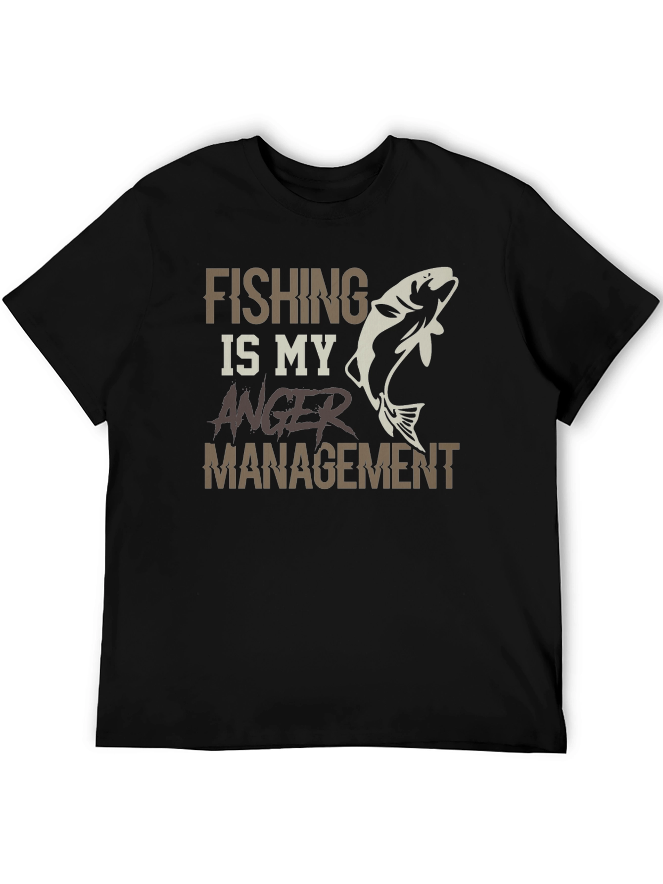 Fishing Is My Anger Management T-Shirt
