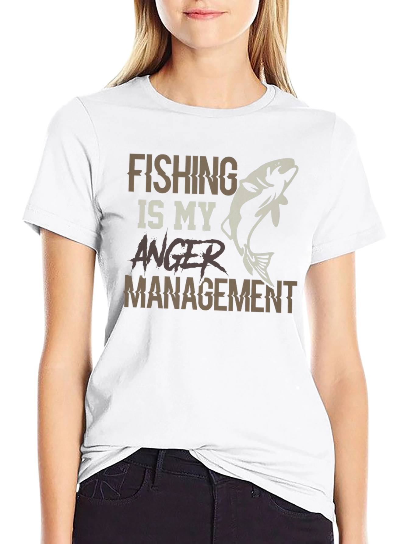 Fishing Is My Anger Management T-Shirt