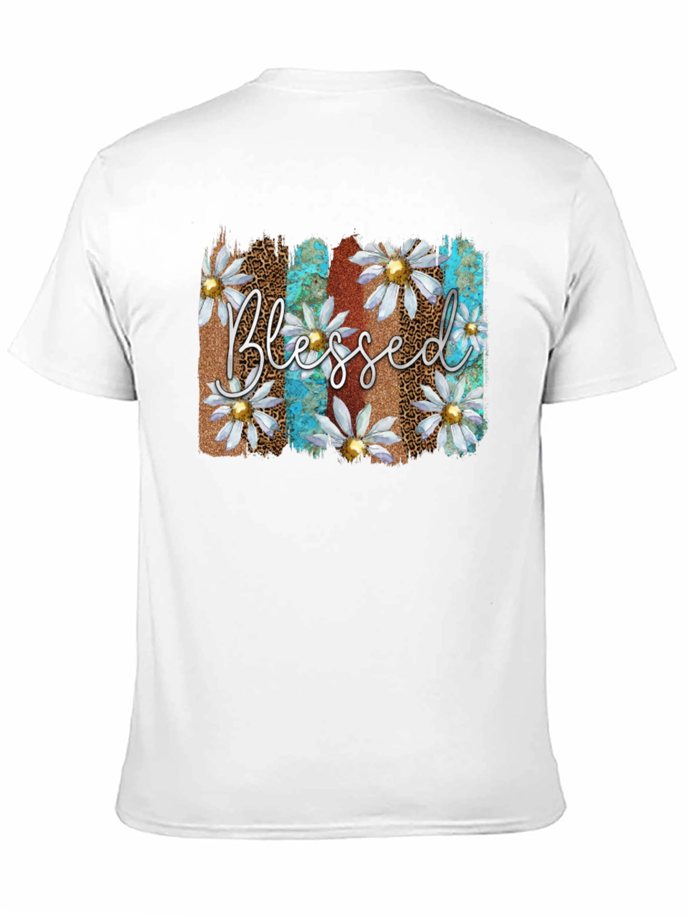 Blessed Floral Graphic T-Shirt