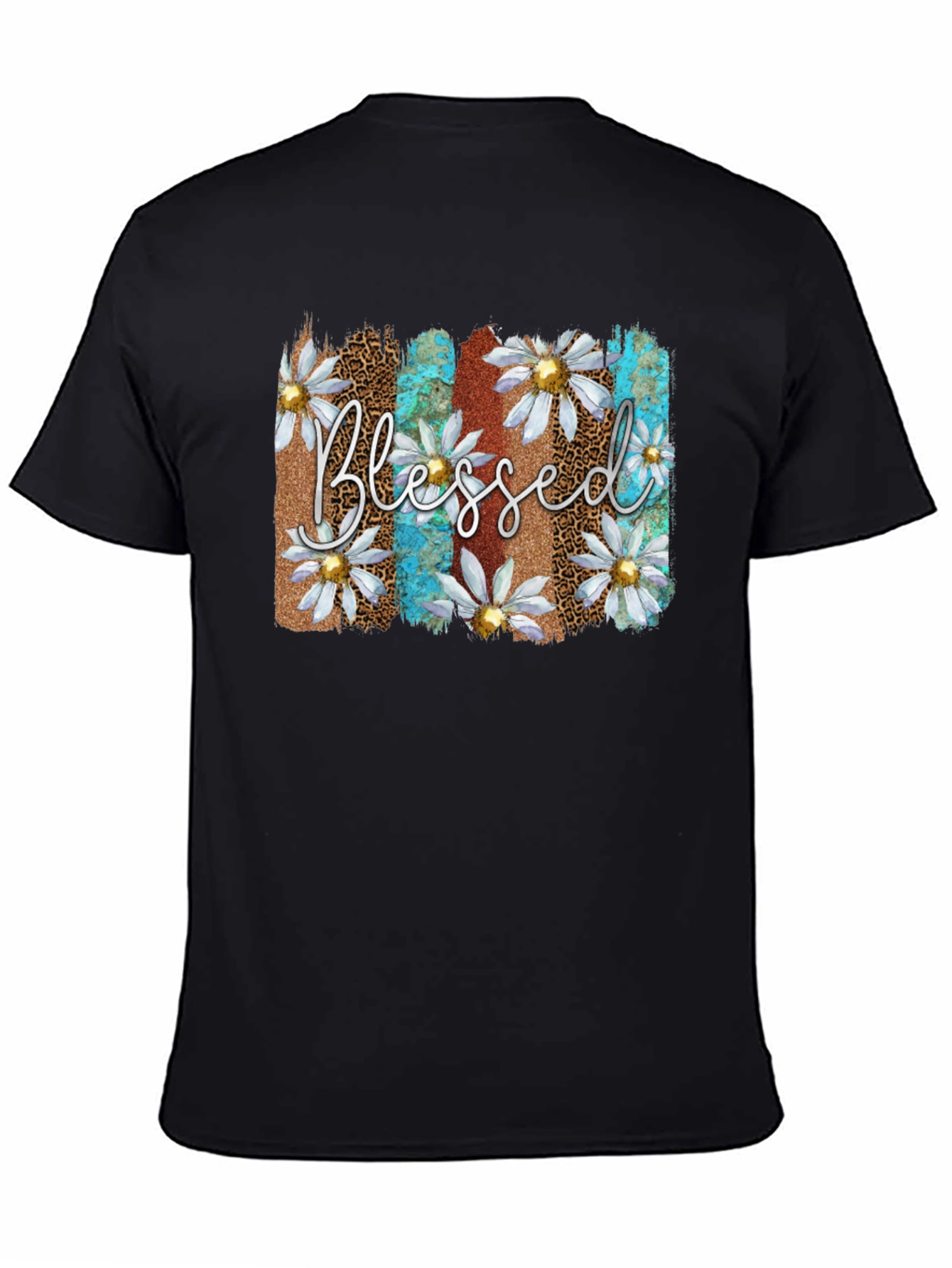 Blessed Floral Graphic T-Shirt