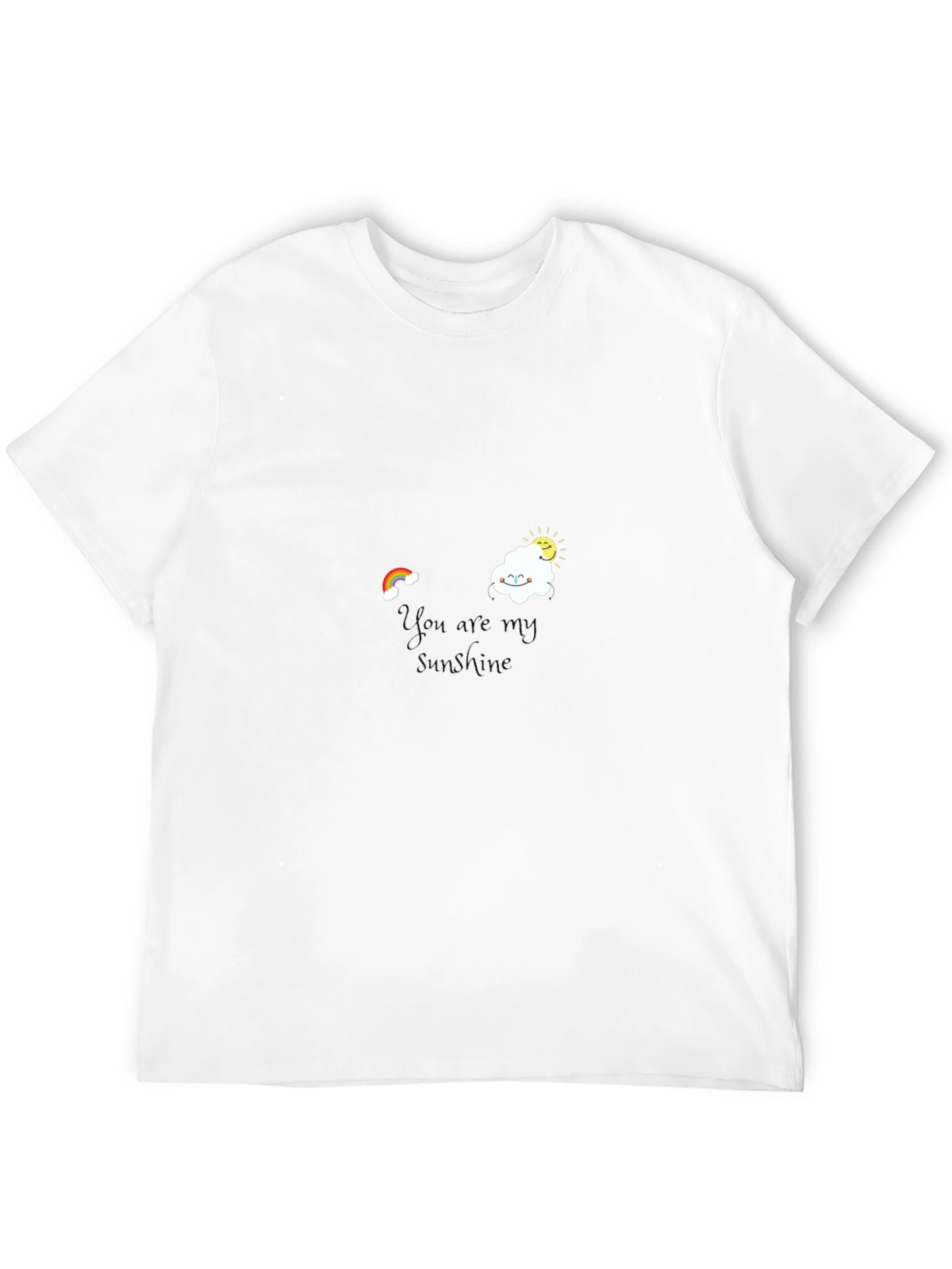You Are My Sunshine Graphic Tee - Black