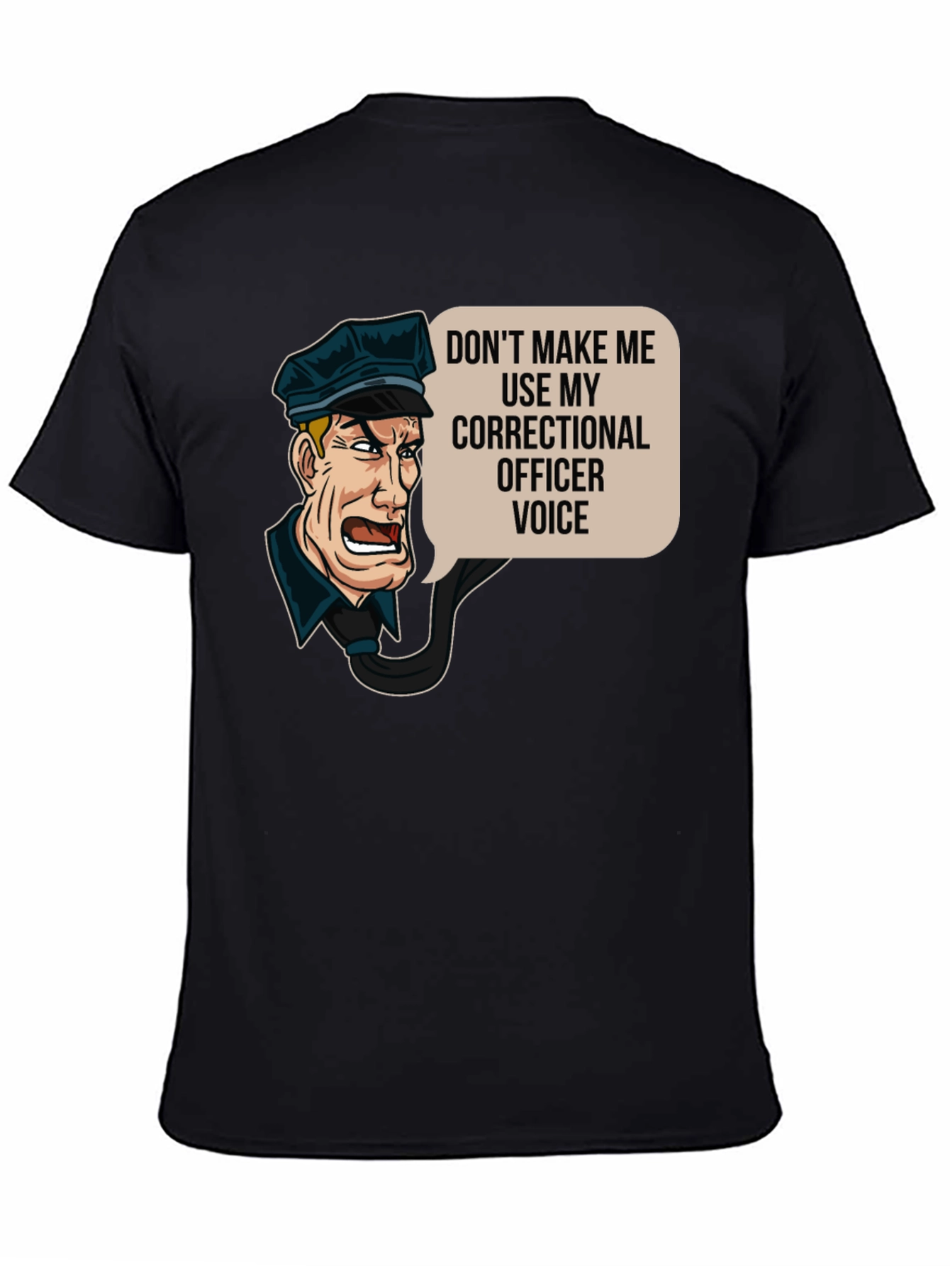 Correctional Officer Cartoon T-Shirt