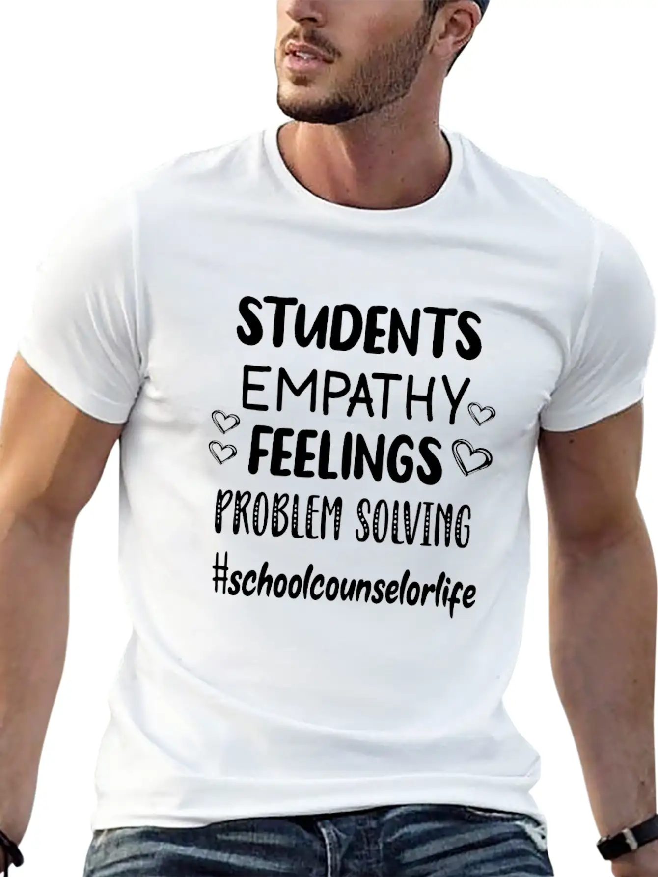 School Counselor Gift | Guidance School Counseling Unisex Casual T-Shirt – Clean Design For Daily Comfort