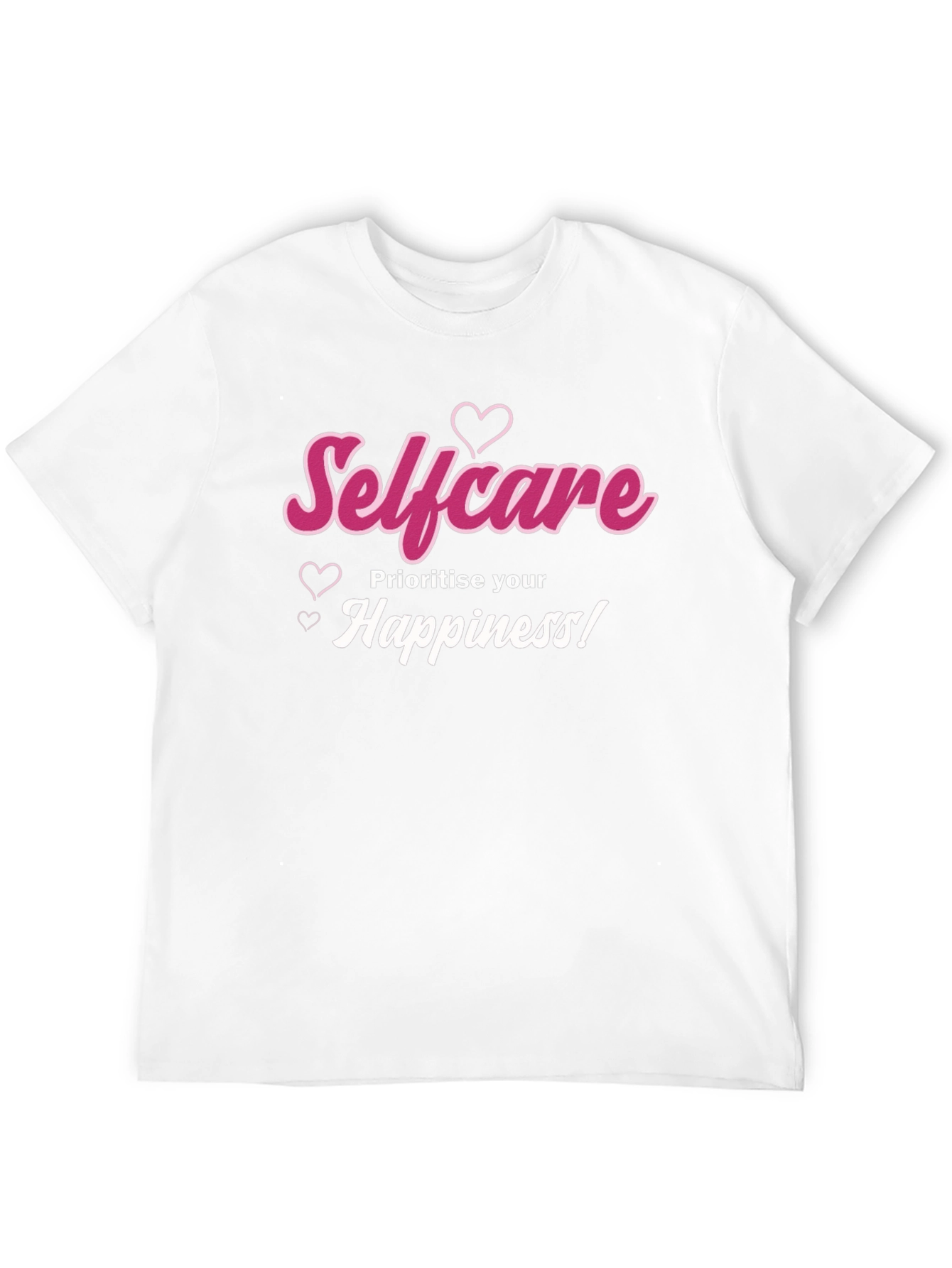 Selfcare Happiness Black Tee